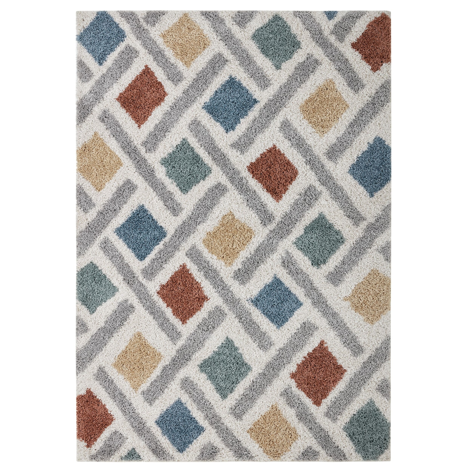 Teppich geometrisch Bunt 80 x 150 cm - MERSEY Kadima Design