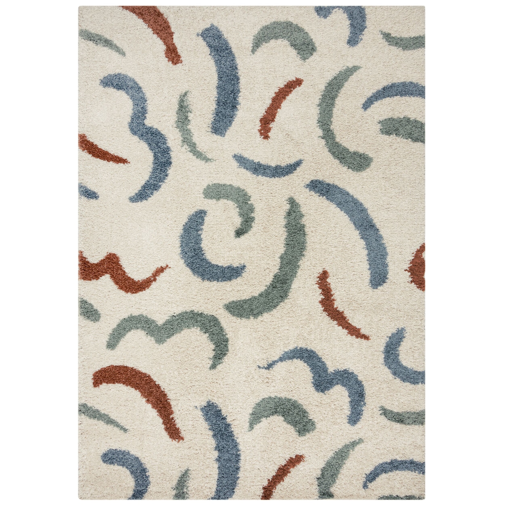 Teppich abstrakt Bunt 160 x 230 cm - MERSEY Kadima Design