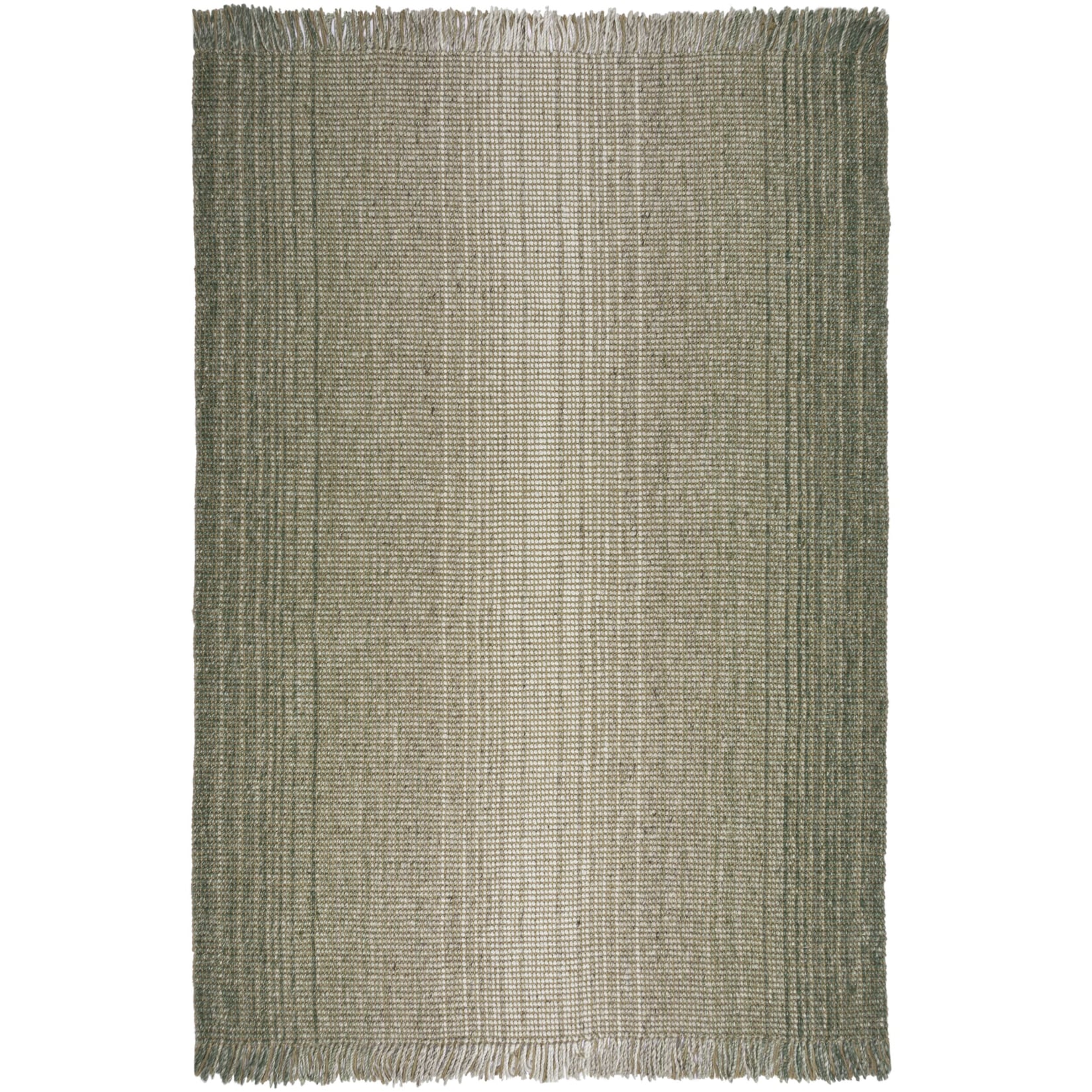 Teppich uni Grün 200 x 290 cm - WEAVER Kadima Design