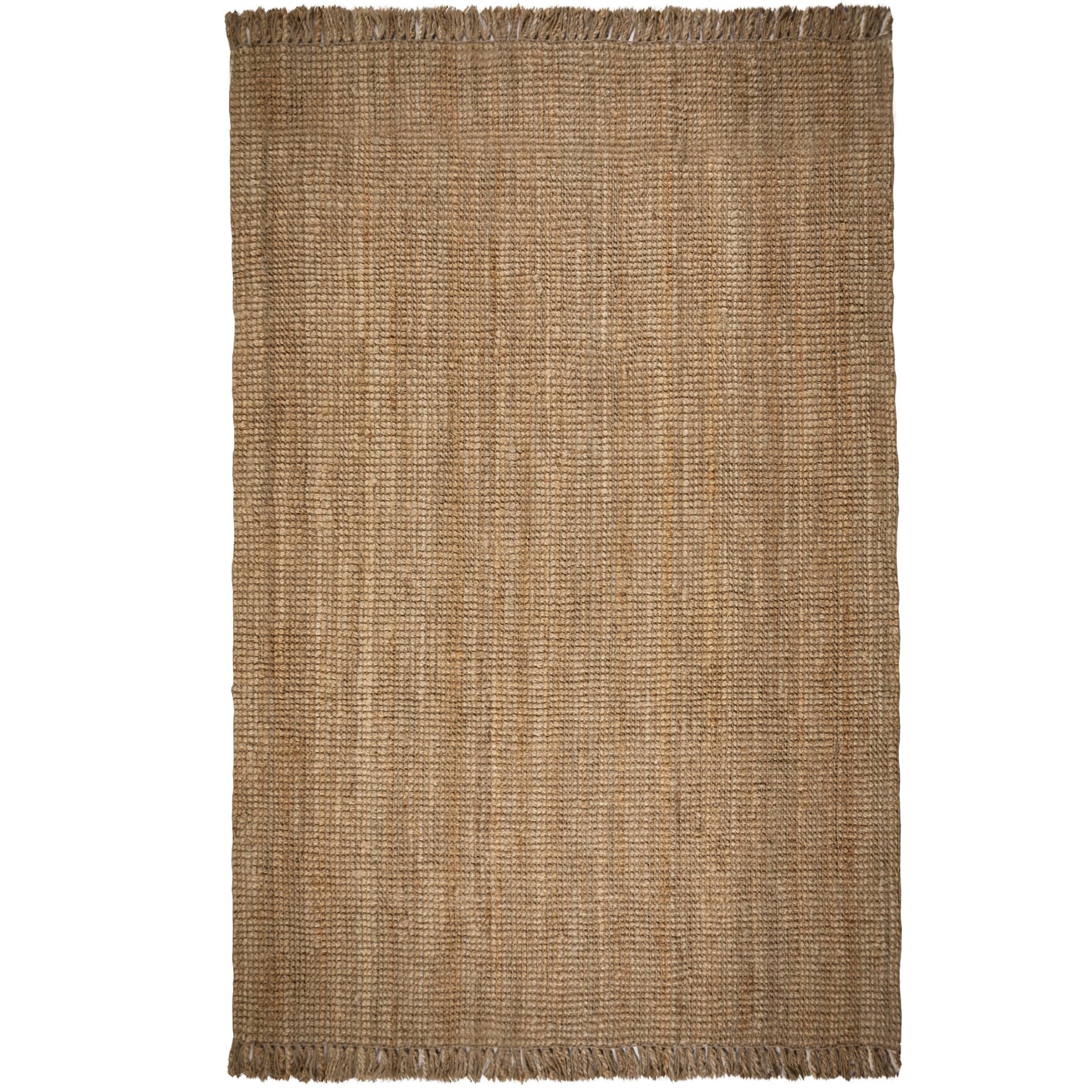 Jute-Teppich uni Braun 60 x 150 cm - ERME Kadima Design