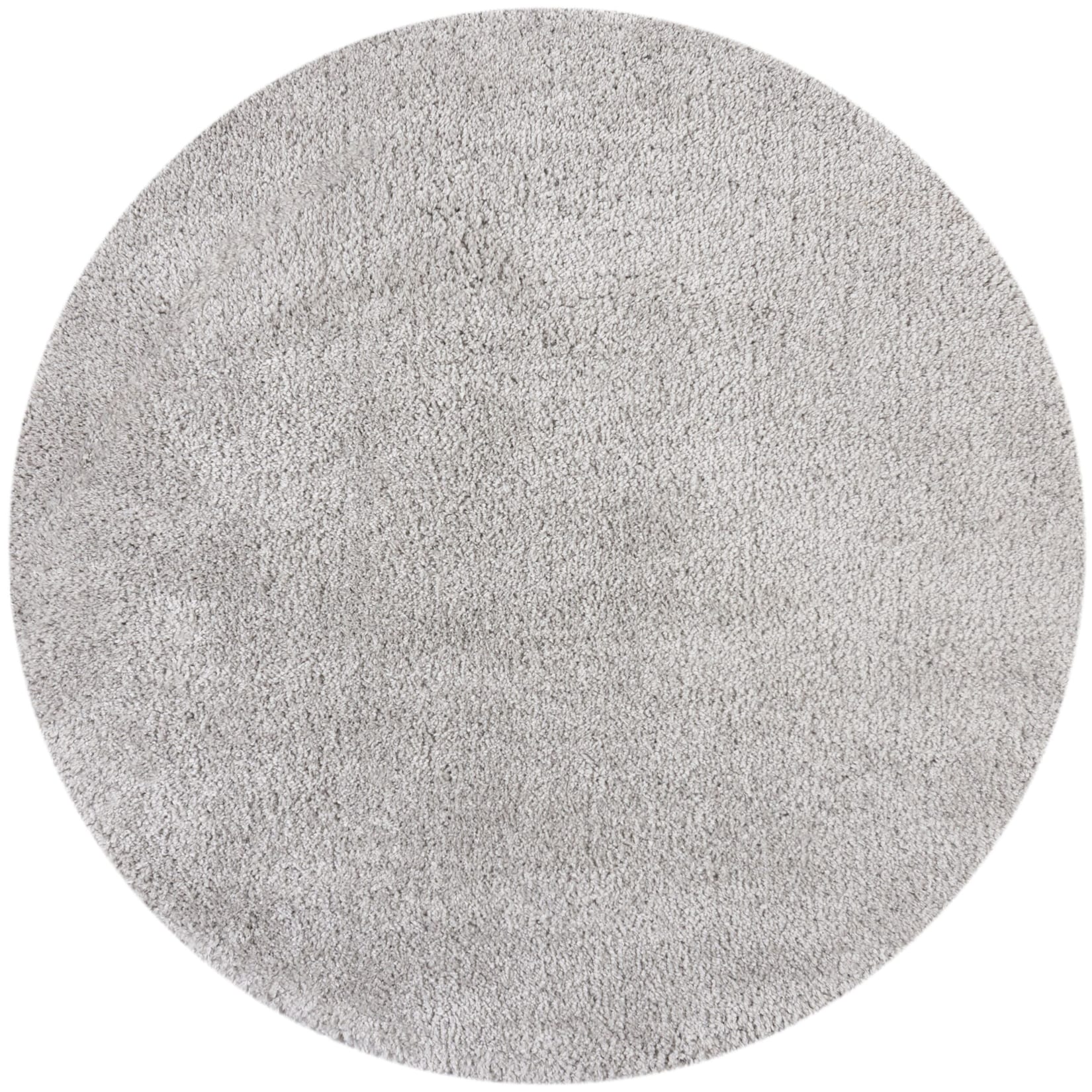 Teppich uni Grau Ø133 cm - LYNE Kadima Design