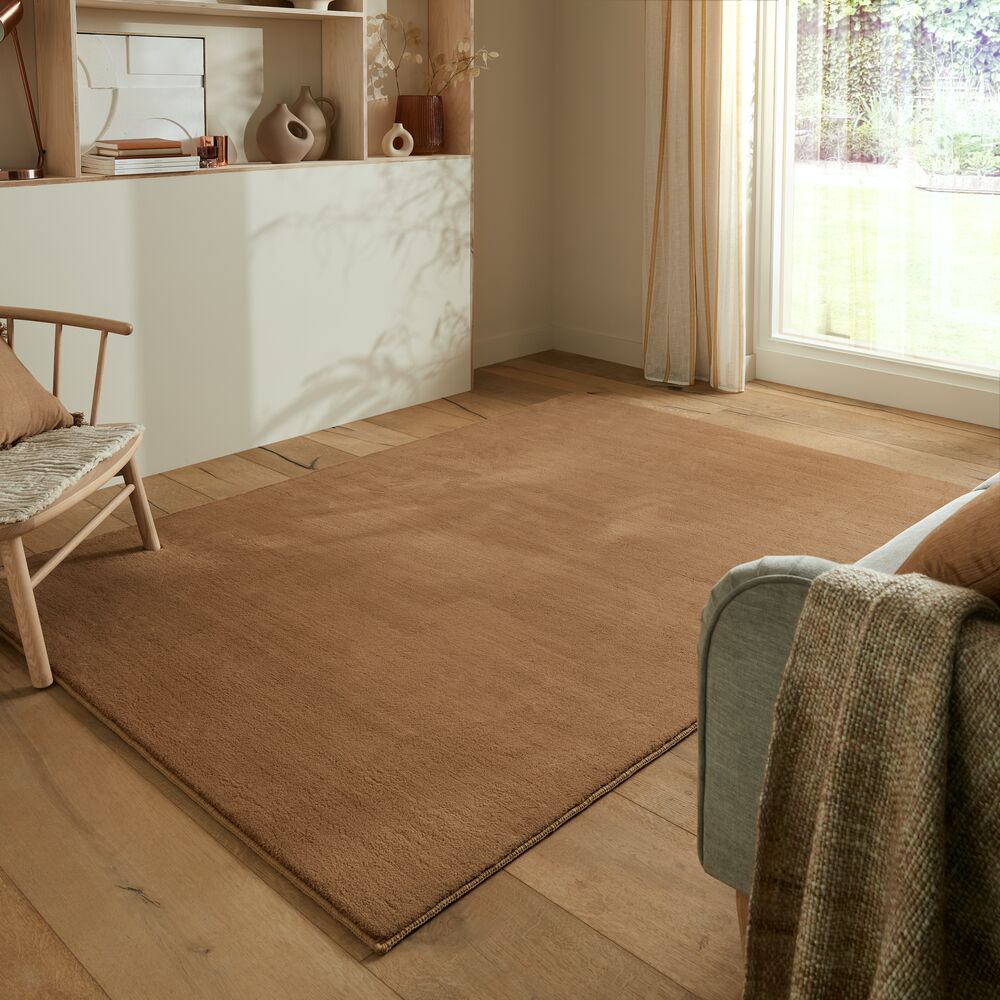 Teppich uni Braun 200 x 290 cm - BLITH | Kadima Design - Bild 1