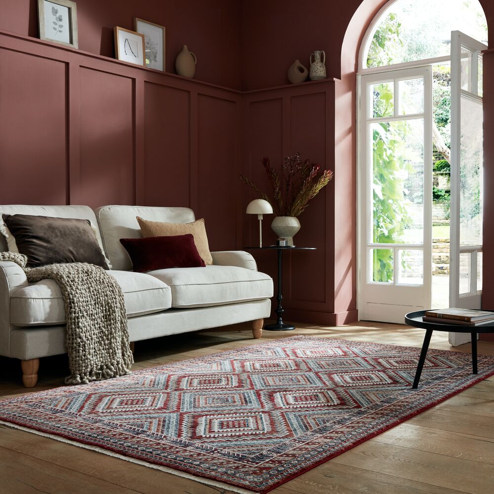 Teppich Orient Rot 80 x 154 cm - KELVIN | Kadima Design - Bild 1