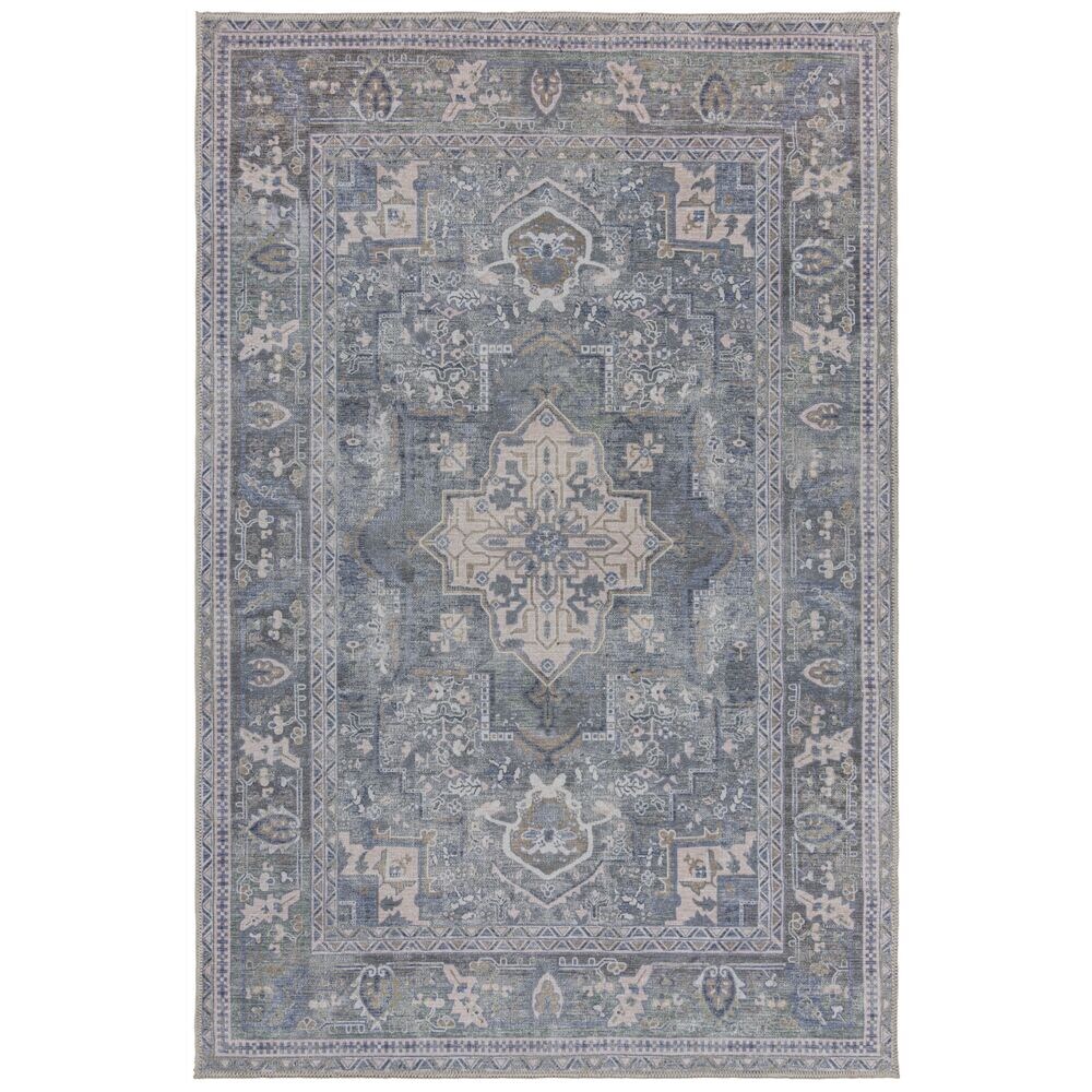 Teppich waschbar Türkis 120 x 170 cm - HALD Kadima Design