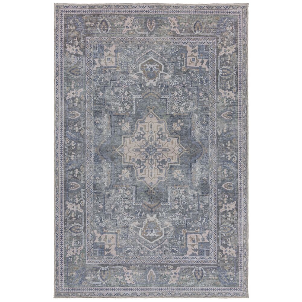 Teppich waschbar Türkis 160 x 230 cm - HALD Kadima Design