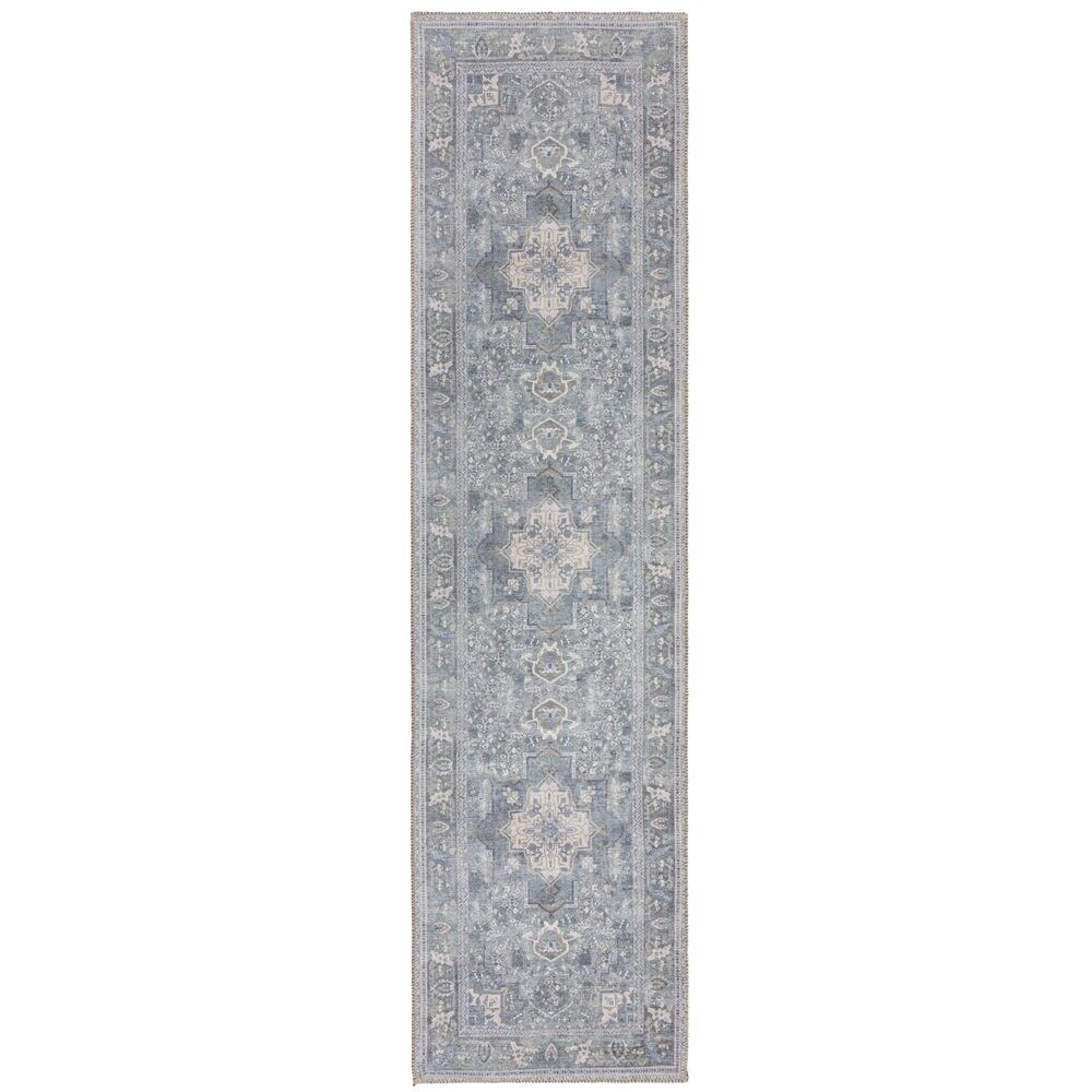 Läufer waschbar Türkis 60 x 230 cm - HALD Kadima Design