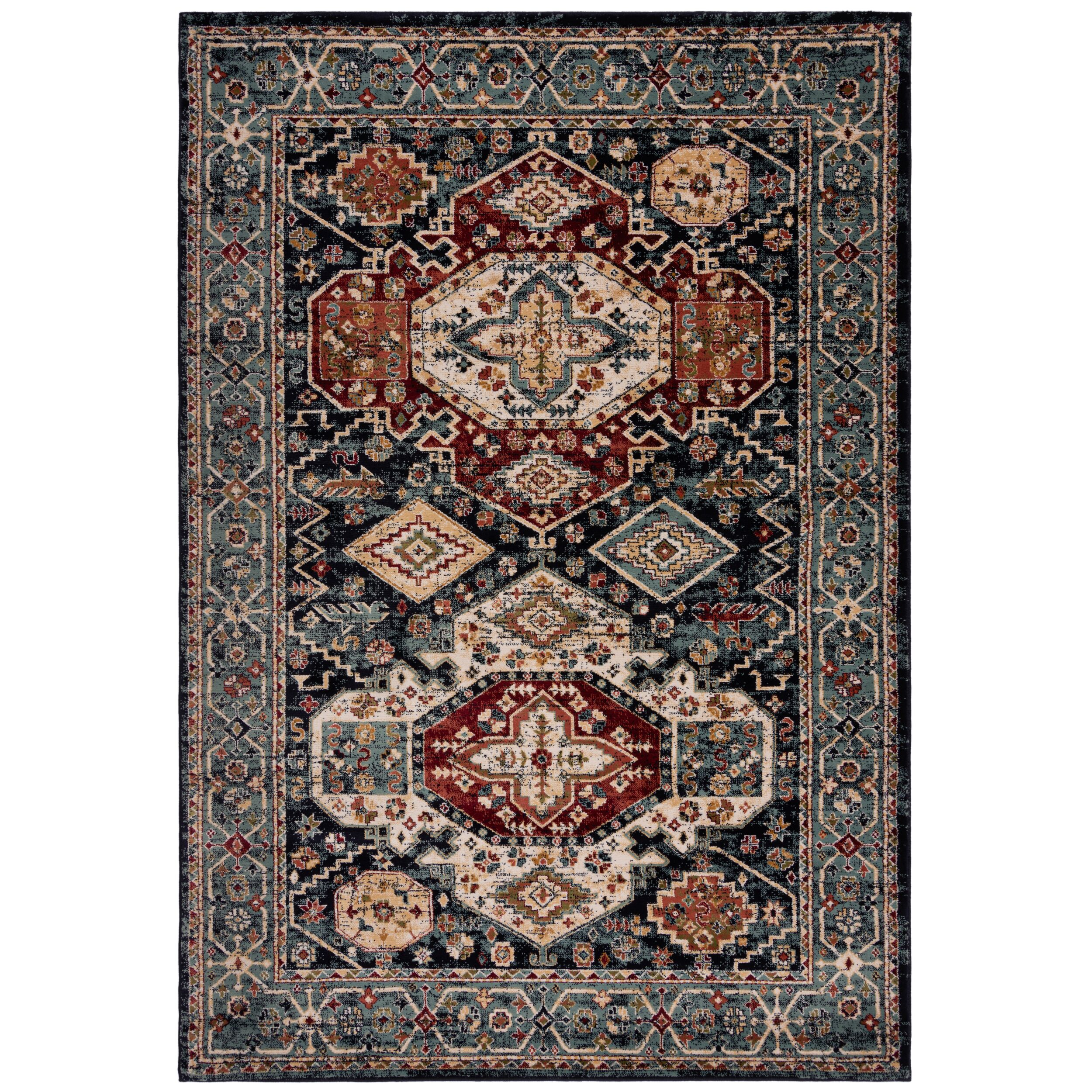 Hochflorteppich Berber Blau 160 x 230 cm - GLAZERT | Kadima Design - Bild 1