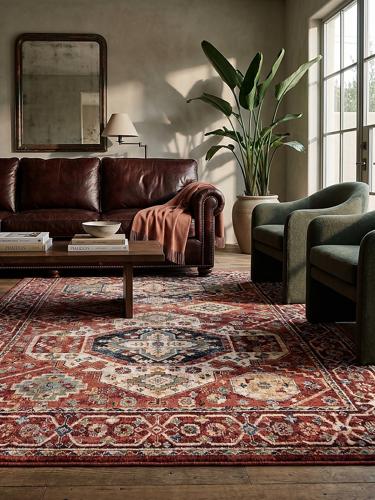 Läufer strapazierfähig Rot 66 x 300 cm - GLAZERT Kadima Design