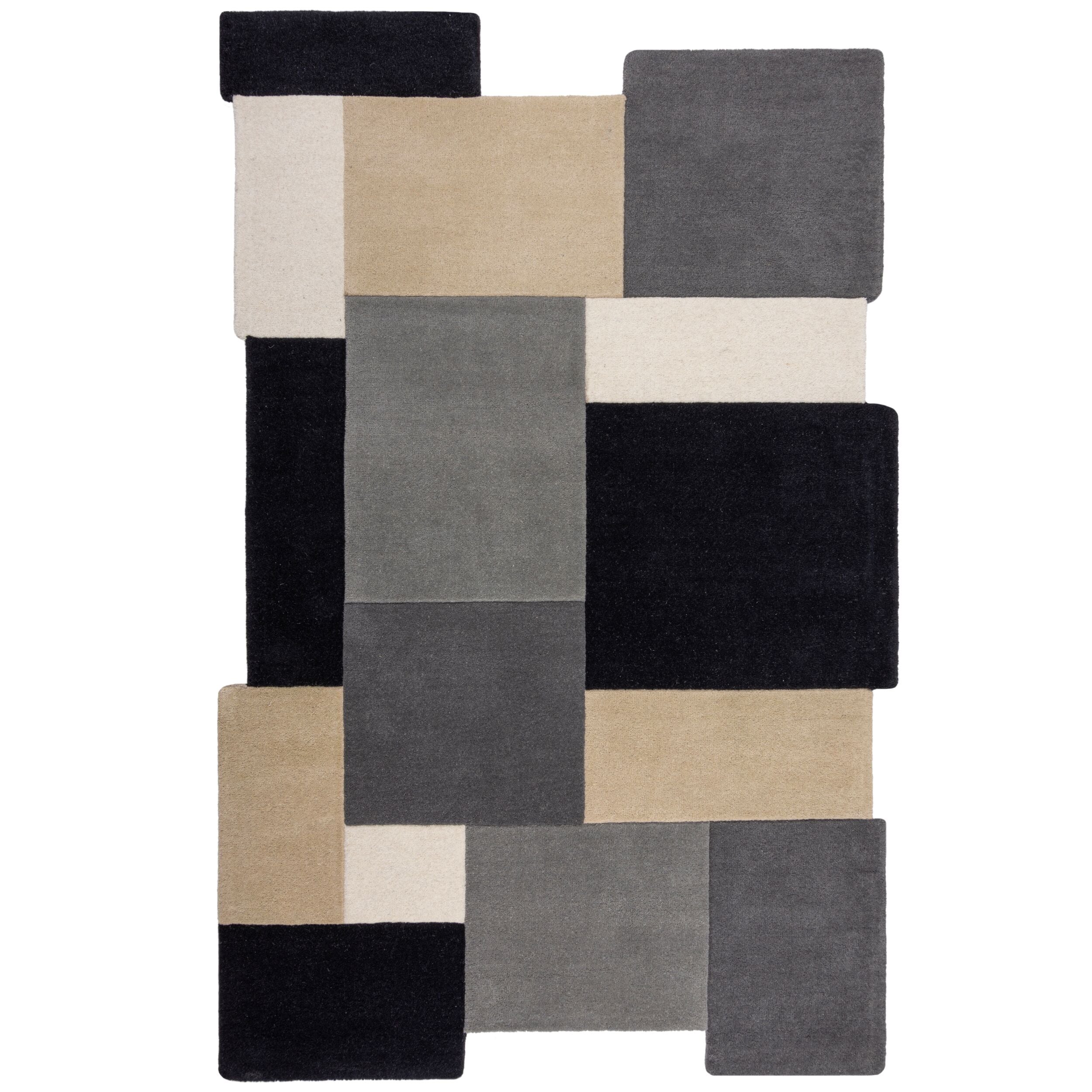 Handgetufteter Wollteppich HALLEIN EVA - Geometrisch & Modern | KADIMA DESIGN - Bild 1