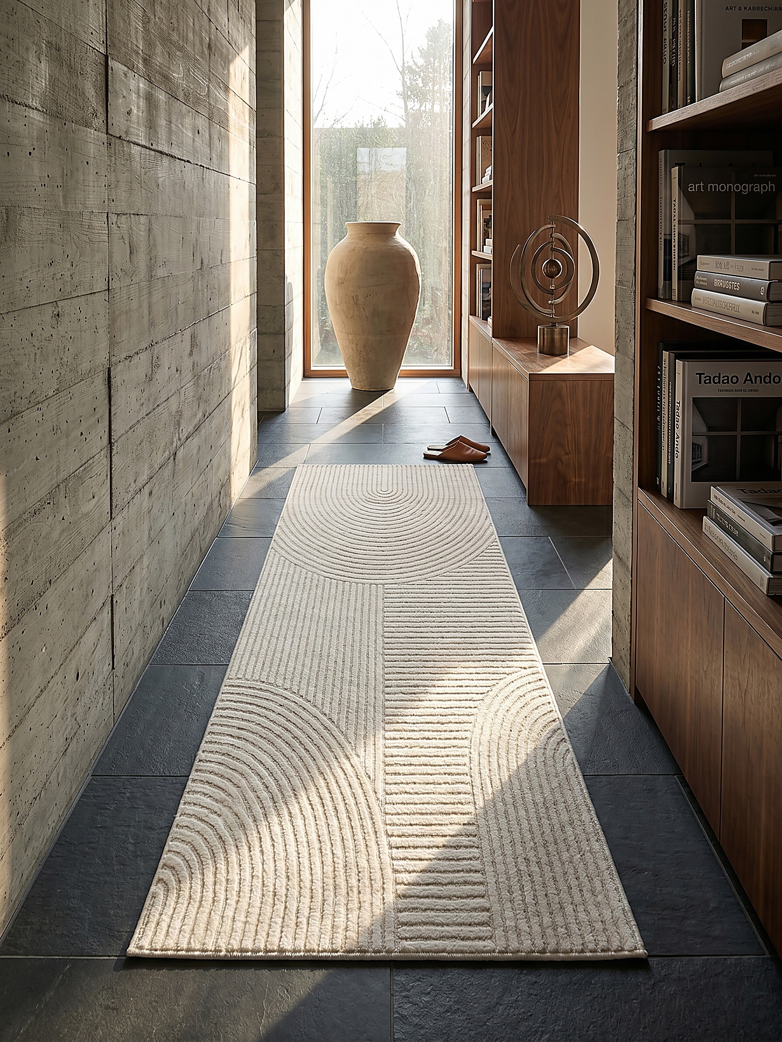 L&auml;ufer Kurzflor Creme 80x300 cm - CETINA | Kadima Design - Bild 1