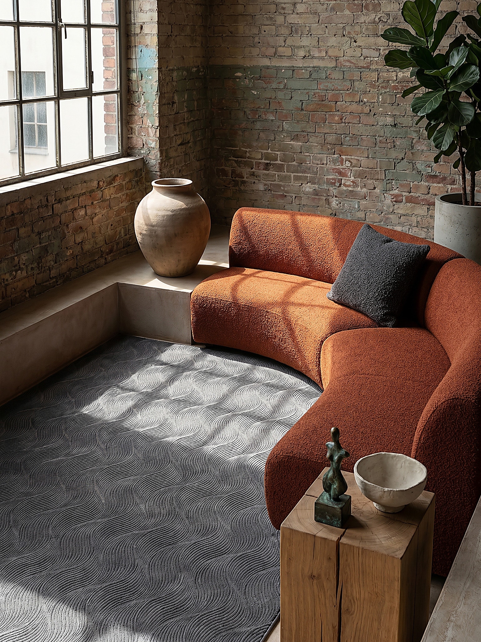 Teppich Kurzflor Anthrazit 200x280 cm - DALAR | Kadima Design - Bild 1
