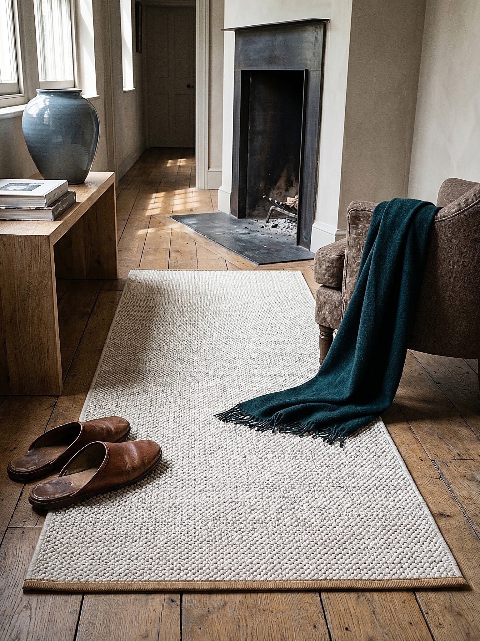 L&auml;ufer Kurzflor Creme 80x150 cm - STURA | Kadima Design - Bild 1