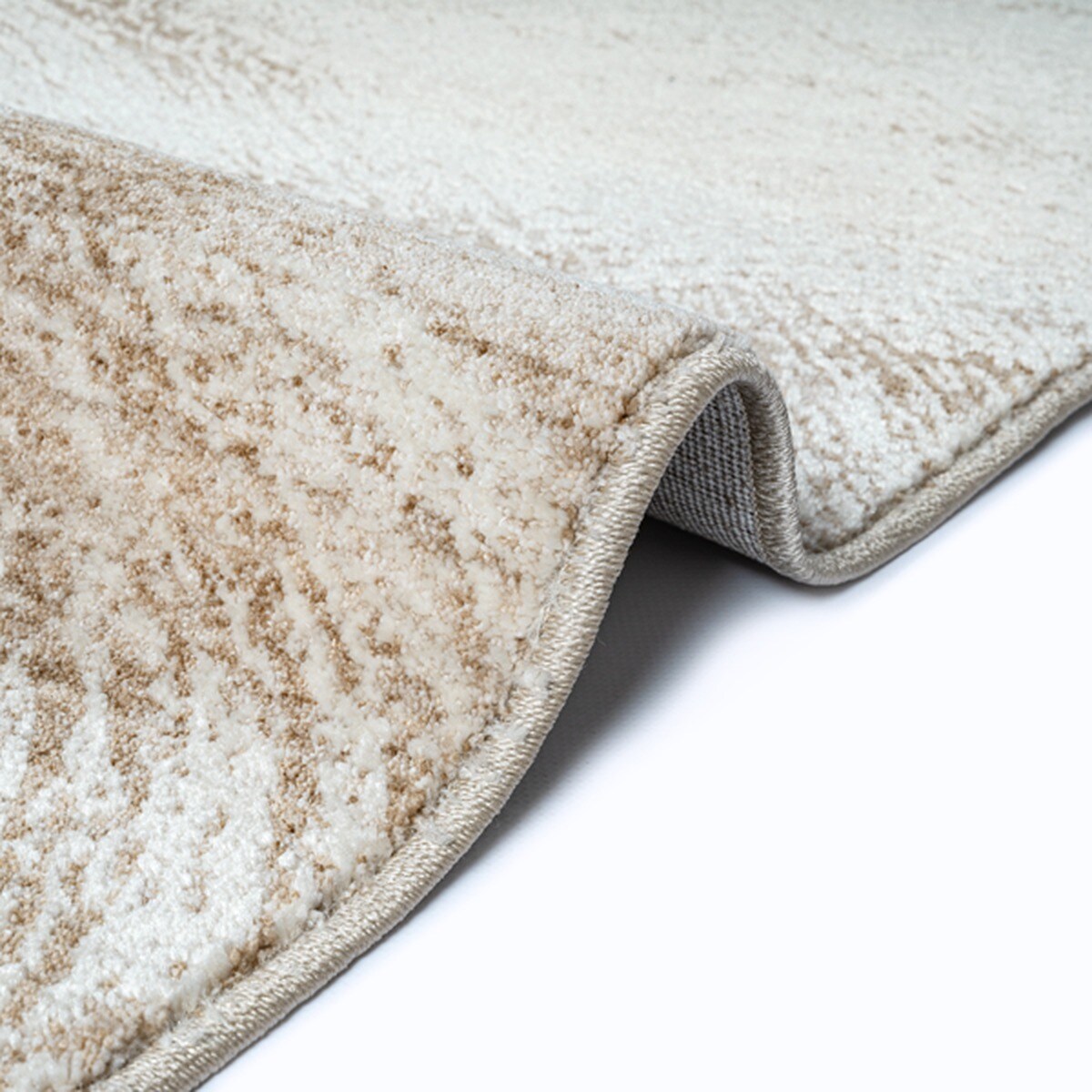 Teppich Kurzflor Beige 160x230 cm - SCRIVIA