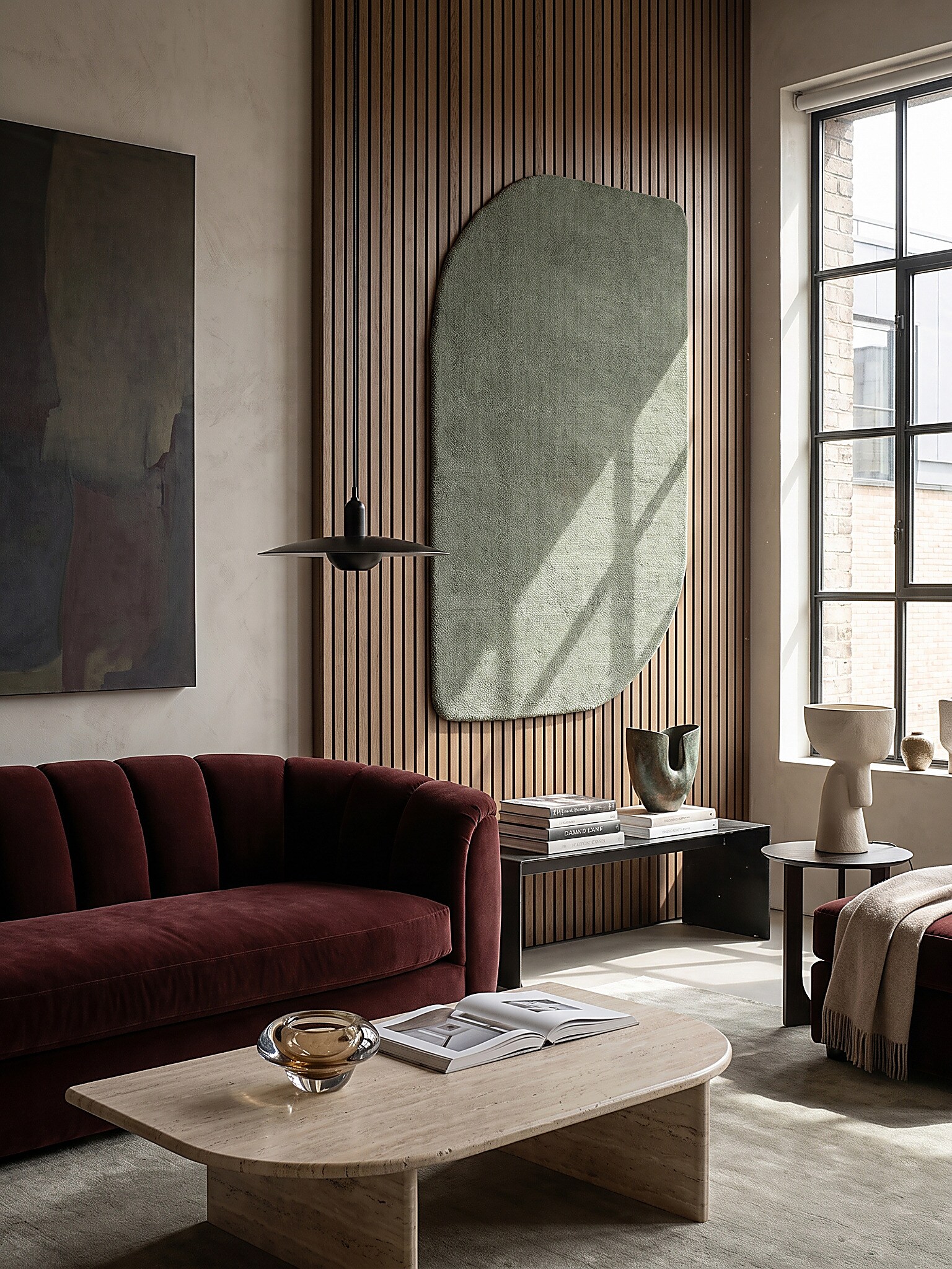 Teppich Hochflor Waldgr&uuml;n 160x220 cm - TIRSO | Kadima Design - Bild 1