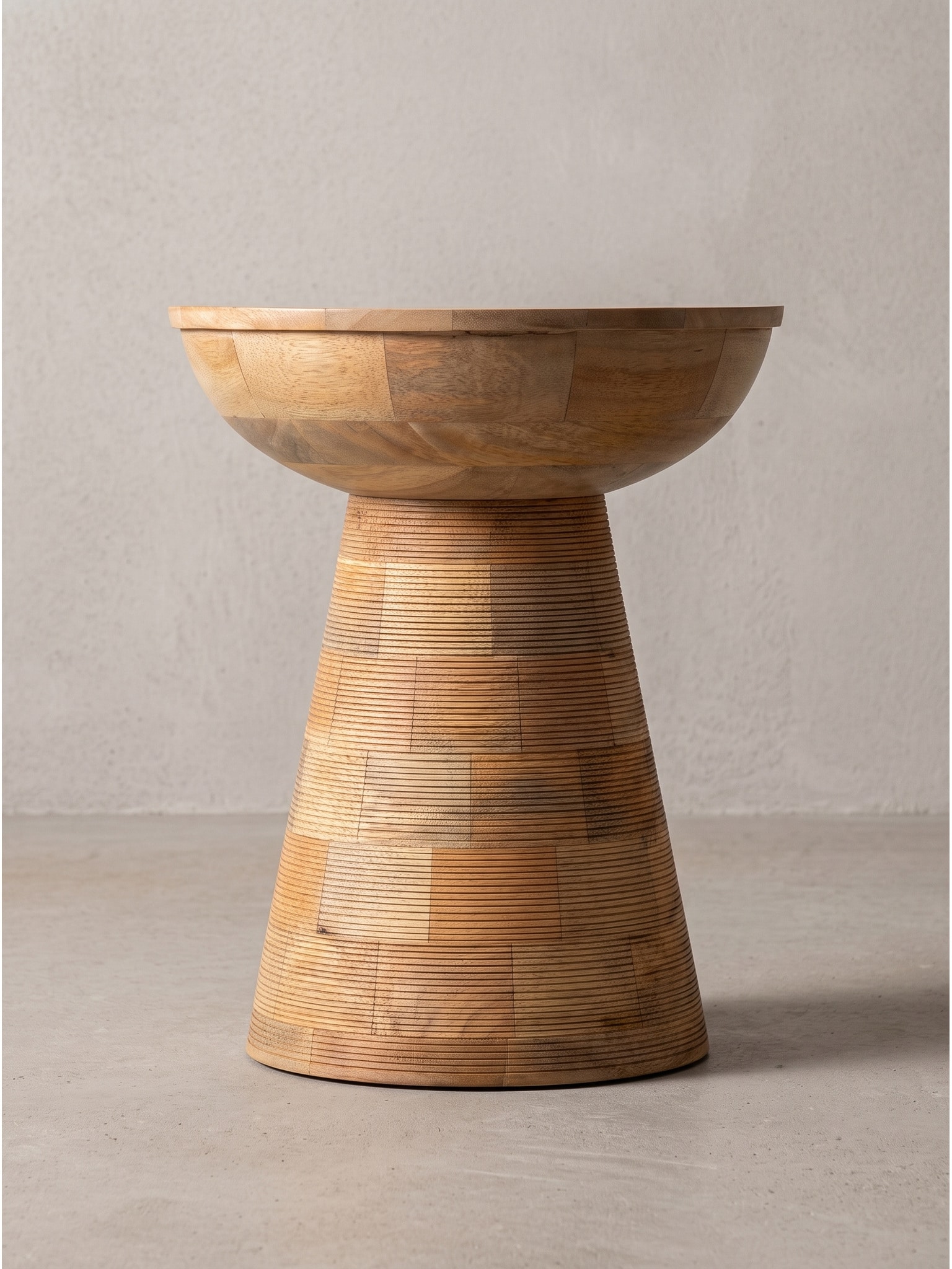 Beistelltisch Mango Massivholz &Oslash; 37x45 cm - JELSA | Kadima Design - Bild 1
