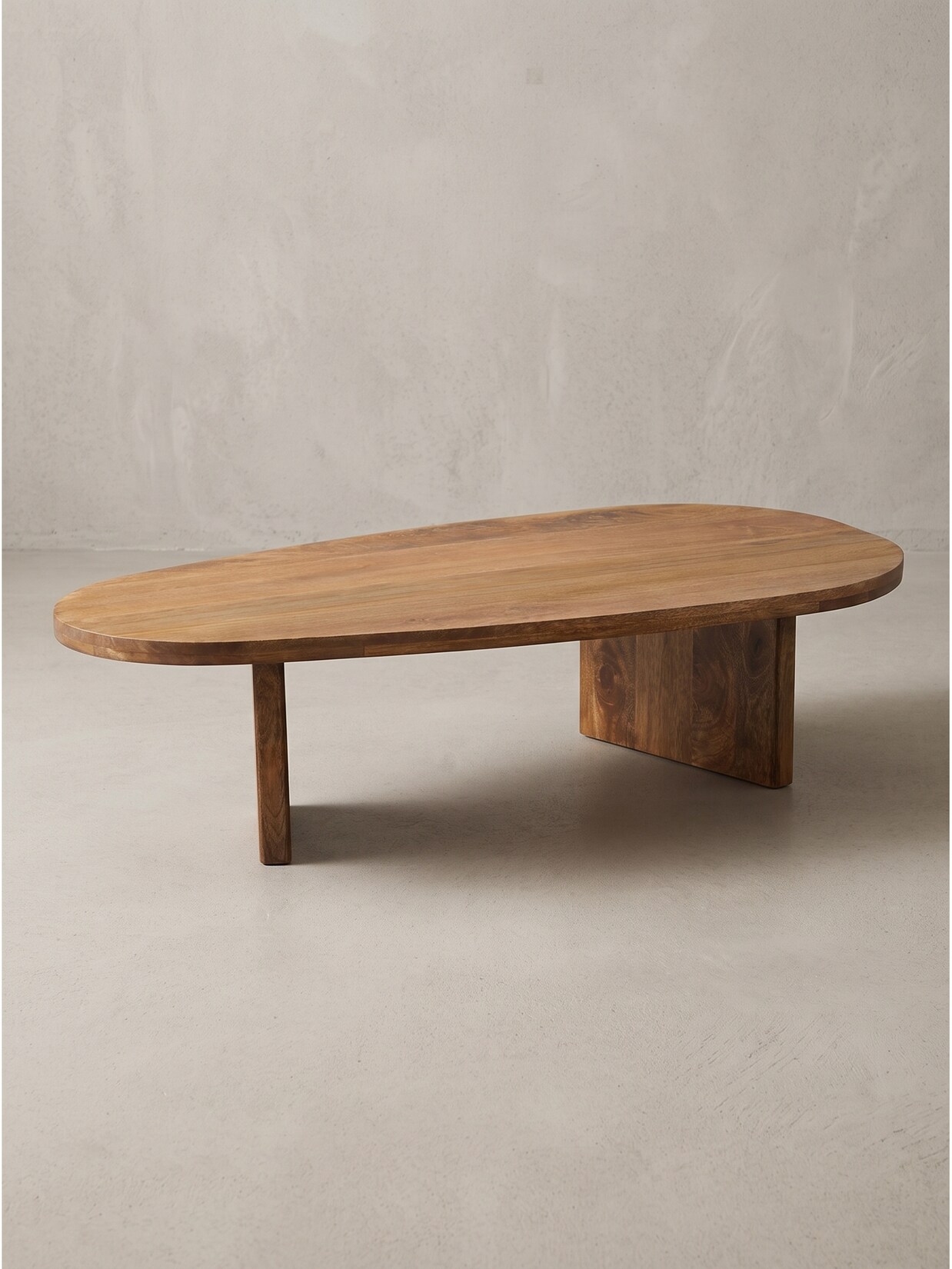 Couchtisch Mango Massivholz 120x59x31 cm - CAZORLA Kadima Design