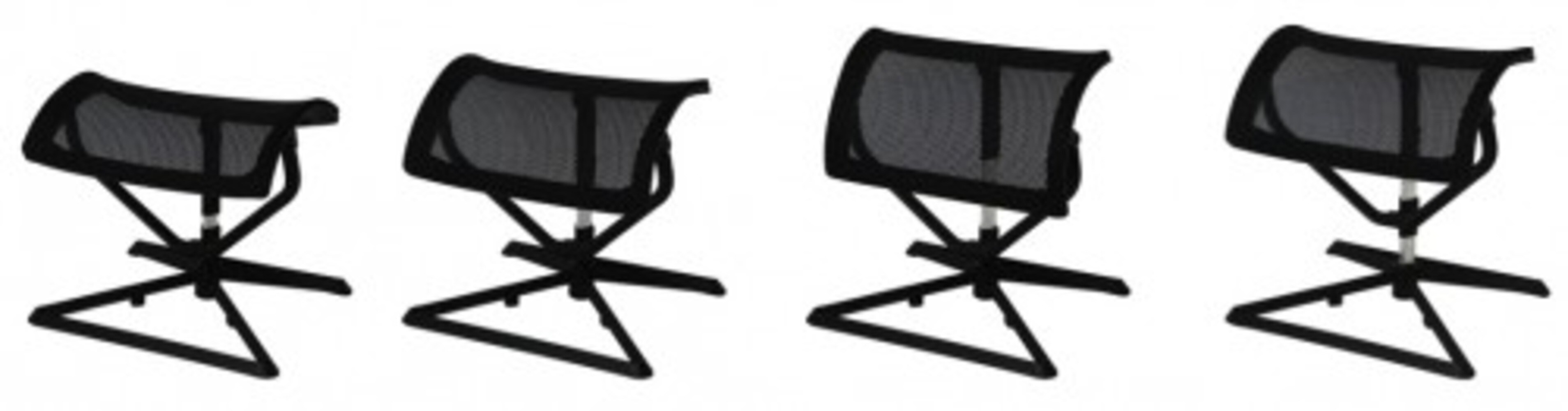 KADIMA DESIGN Ergonomische Fu&szlig;auflage: Netzbezug, h&ouml;hen-/neigungsverstellbar, Nylon-Polyamid, montiert geliefert. - Bild 1