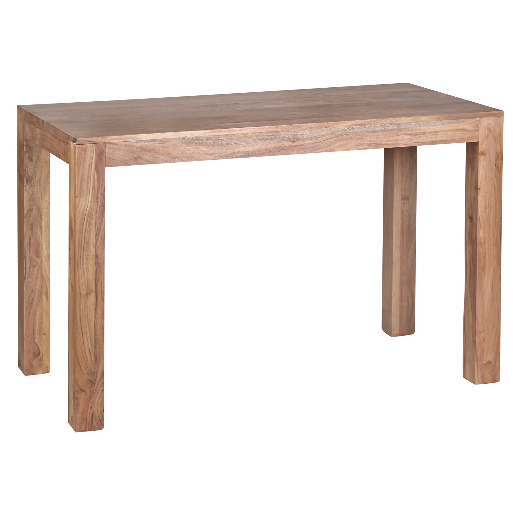 KADIMA DESIGN Esstisch NAKO Massiv: Quadratisch, 120 cm breit, Akazienholz, einfach zu pflegen, stabil.