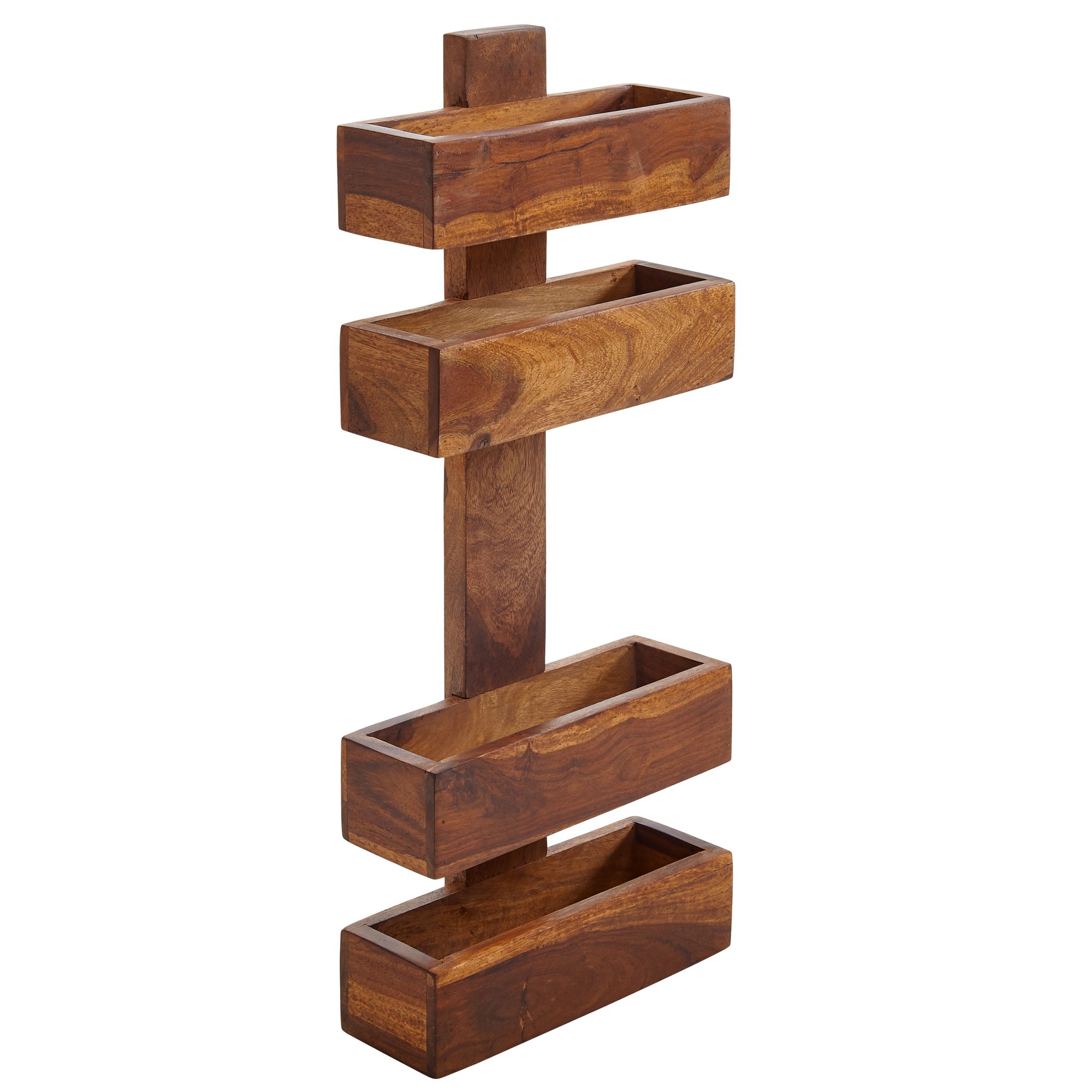 KADIMA DESIGN Zeitungsst&auml;nder NAKO Massivholz: Klassisch, stilvoll, viel Stauraum, handgefertigt - Bild 1