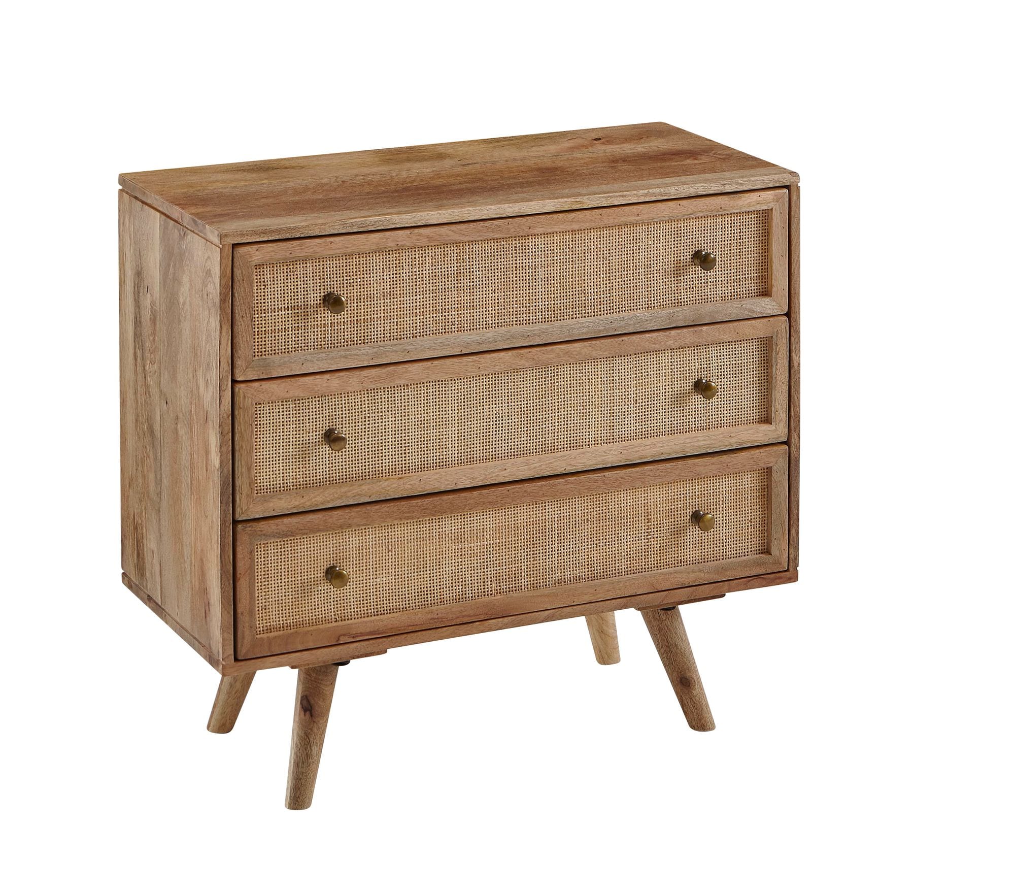 KADIMA DESIGN Massives Mango Holz Sideboard, Stilvoll & Funktional, Robustes und Elegantes Design - Bild 1