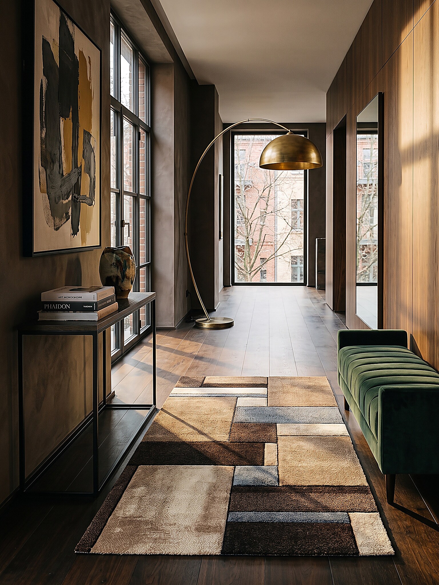 L&auml;ufer Polypropylen Beige 80x250 cm - BIENO | Kadima Design - Bild 1