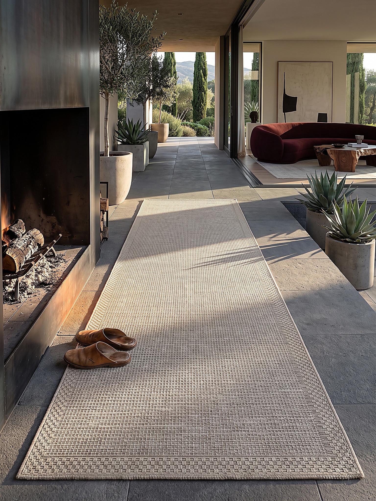 L&auml;ufer Pflegeleicht Beige 67x180 cm - ESERA | Kadima Design - Bild 1