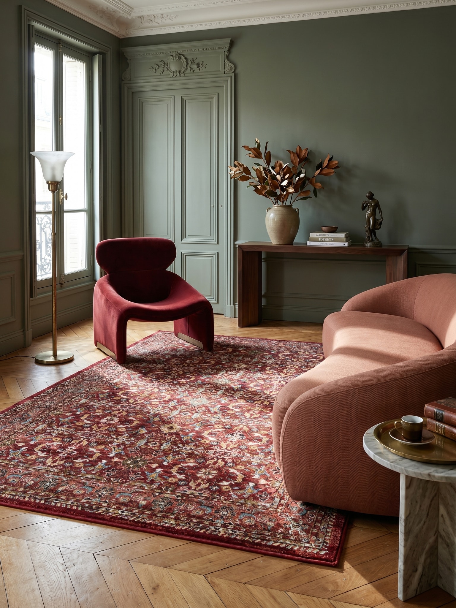 Teppich Berber Rot 120 x 170 cm - GLAZERT | Kadima Design - Bild 1