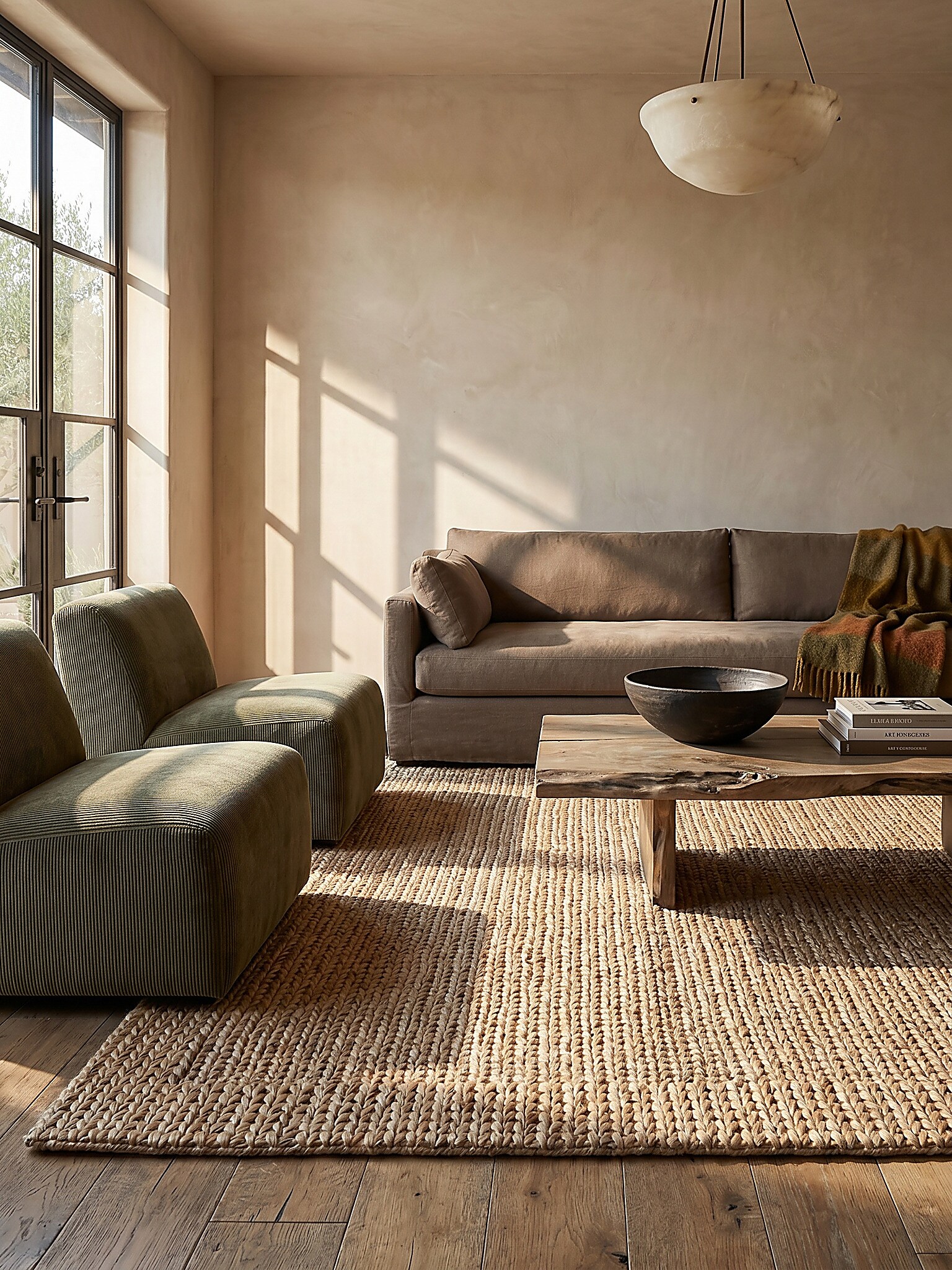 Teppich Boho Natur 160 x 230 cm - CHASE | Kadima Design - Bild 1