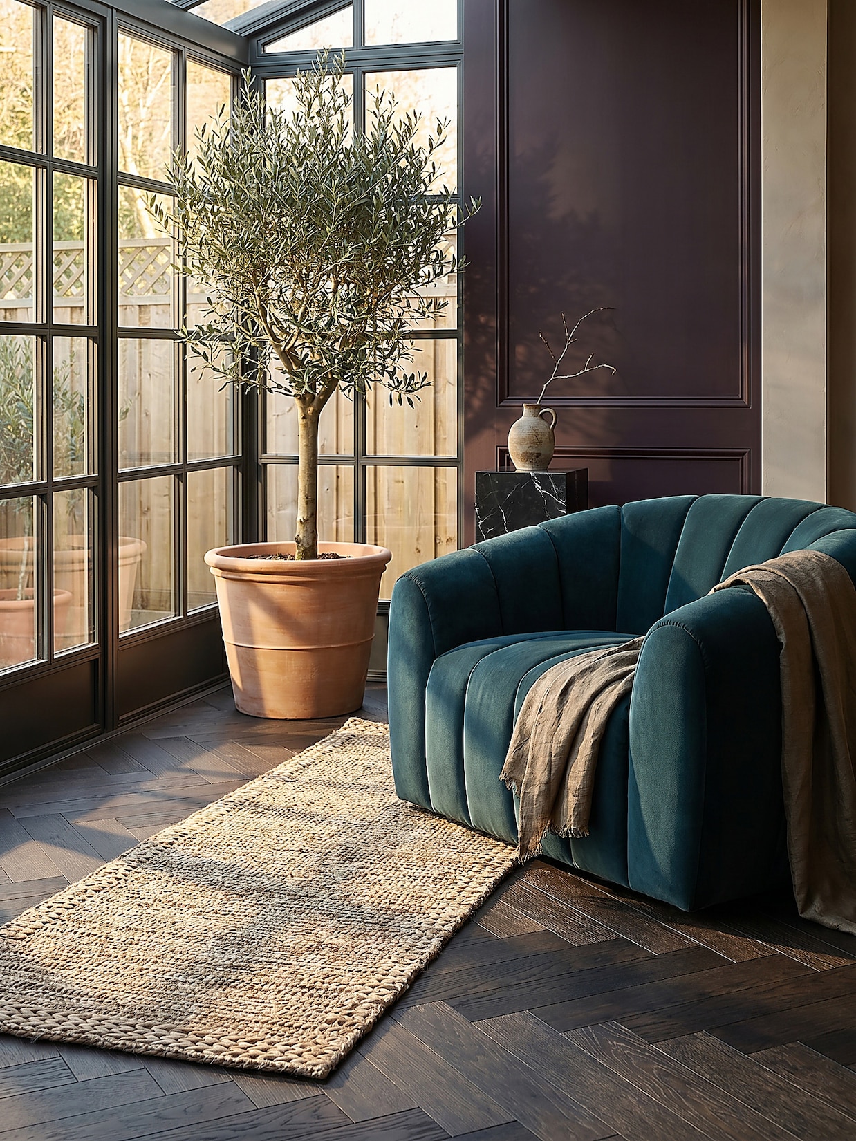 Läufer Boho Natur 60 x 230 cm - CHASE Kadima Design