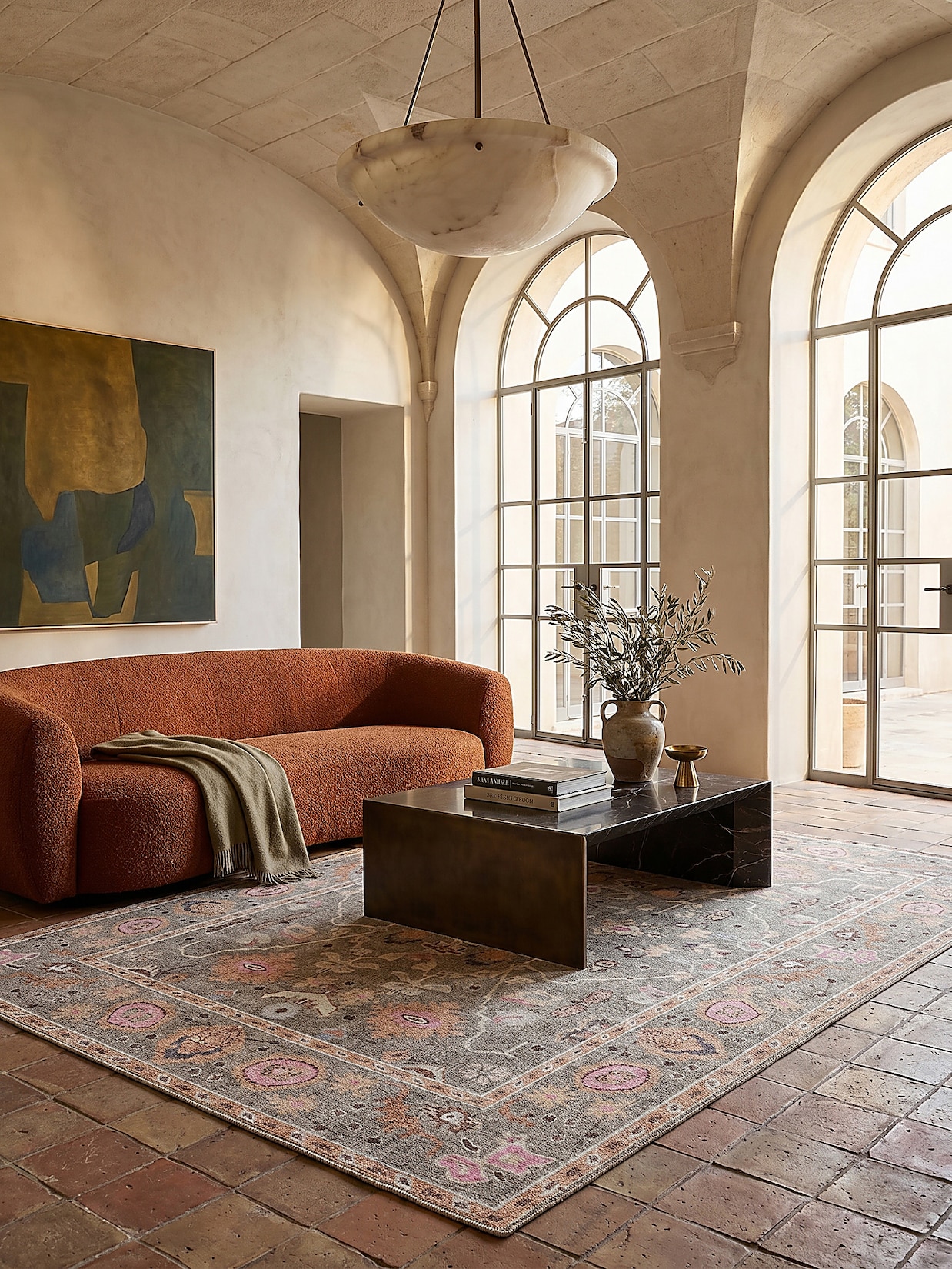 Teppich Orient Rosa-Bunt 190 x 290 cm - HURST Kadima Design