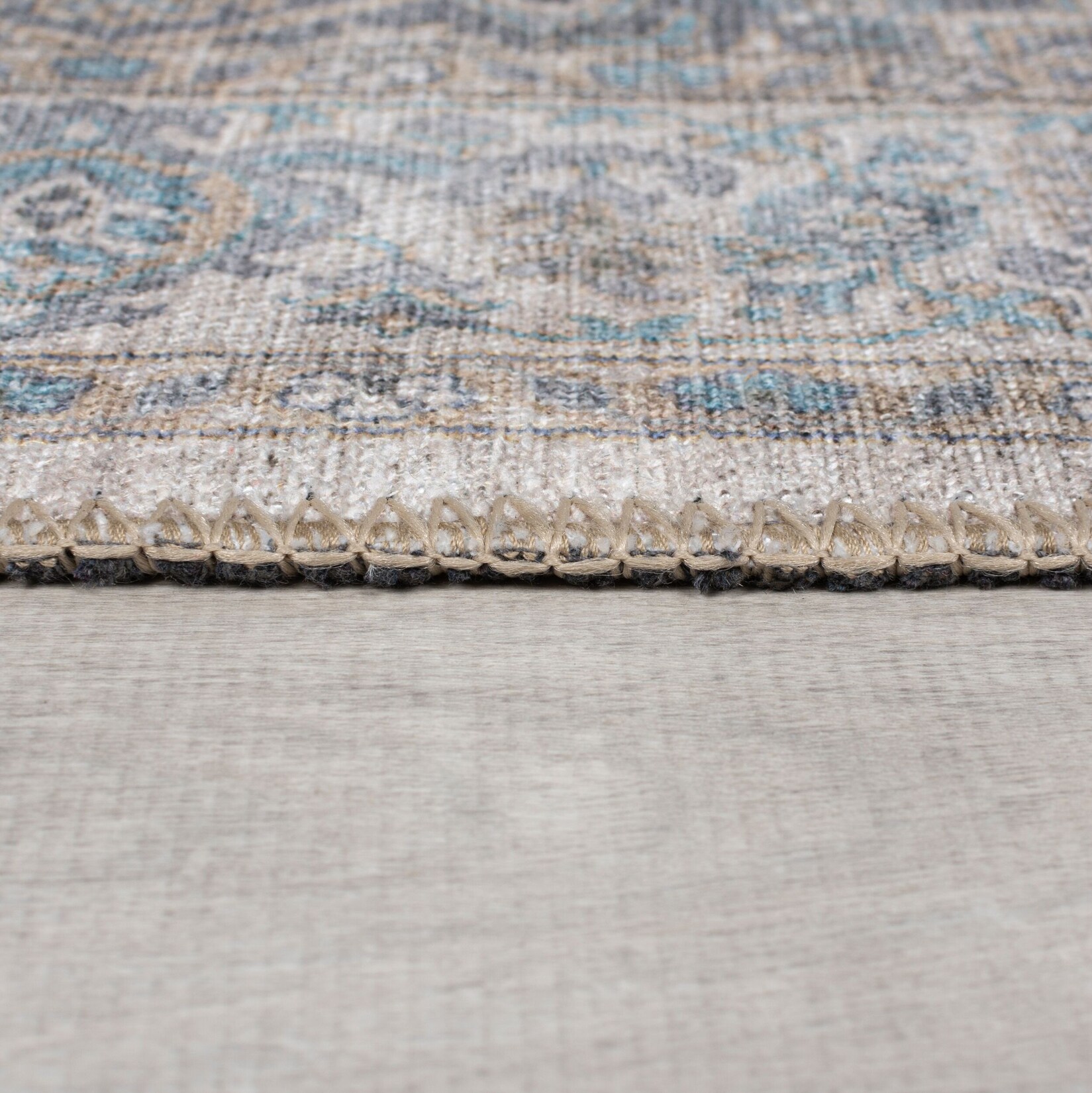 Teppich waschbar Blau 190 x 290 cm - HURST Kadima Design