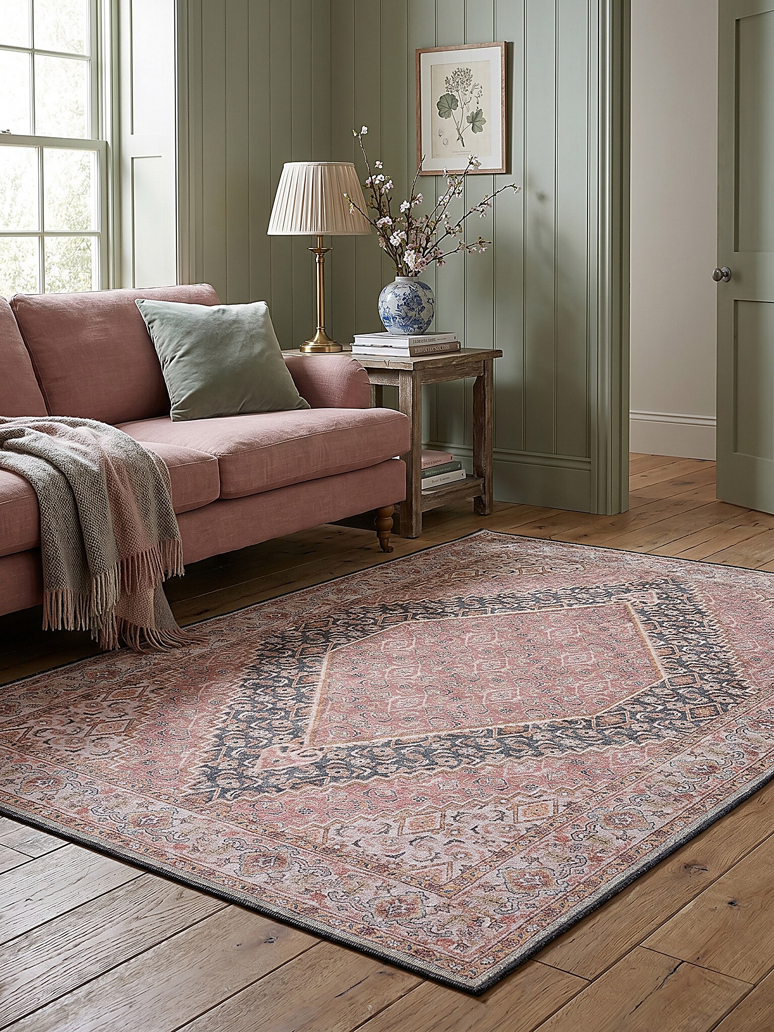 Teppich Orient Rosa 115 x 170 cm - HURST | Kadima Design - Bild 1