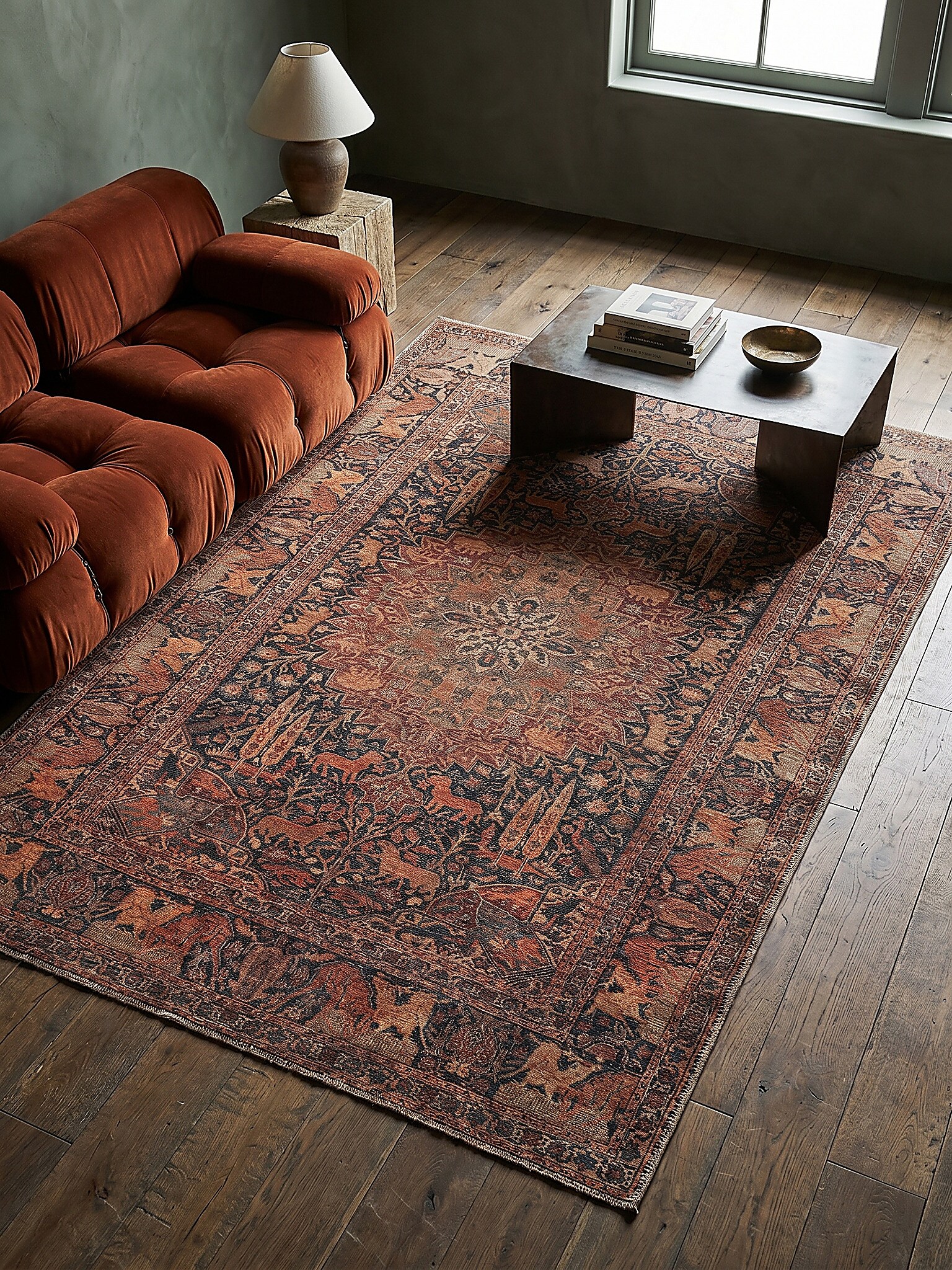Teppich Orient Rot 115 x 170 cm - HURST | Kadima Design - Bild 1