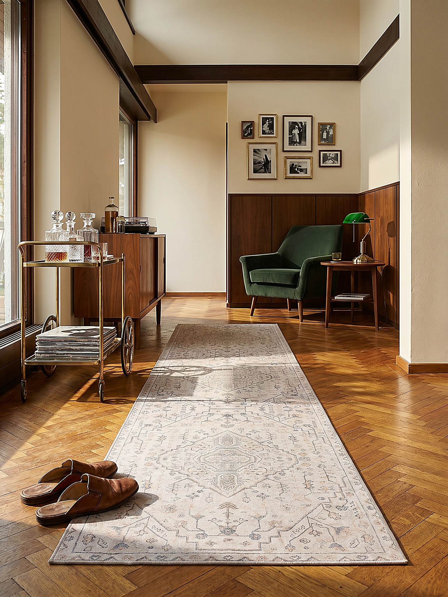 L&auml;ufer Orient Beige 60 x 230 cm - HURST | Kadima Design - Bild 1