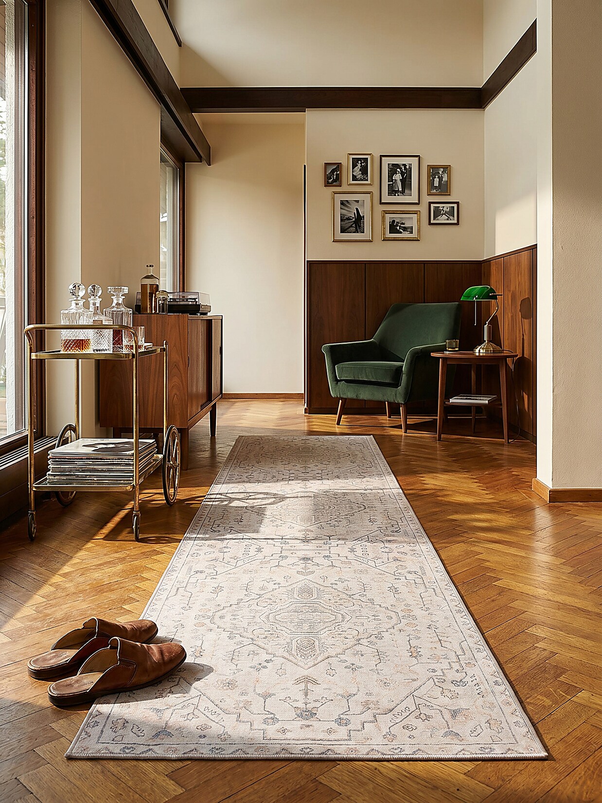 Läufer Orient Beige 60 x 230 cm - HURST Kadima Design
