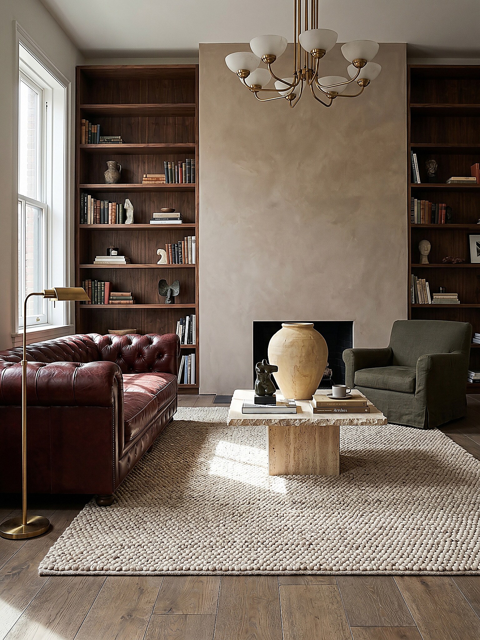 Teppich uni Beige 200 x 290 cm - MEDWAY | Kadima Design - Bild 1