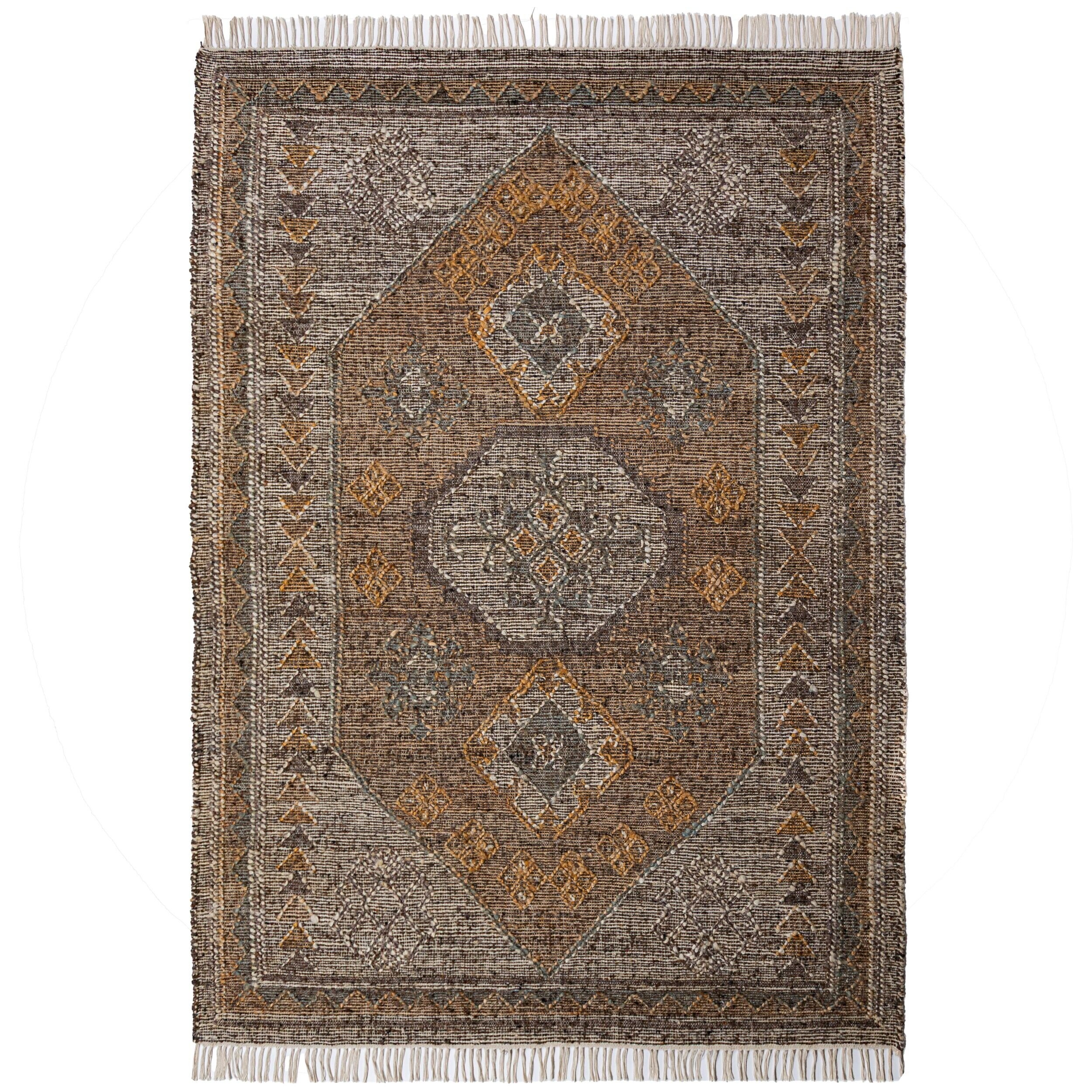 Flachgewebe-Teppich Kelim-Orient Natur 160 x 230 cm - BERMEO | Kadima - Bild 1