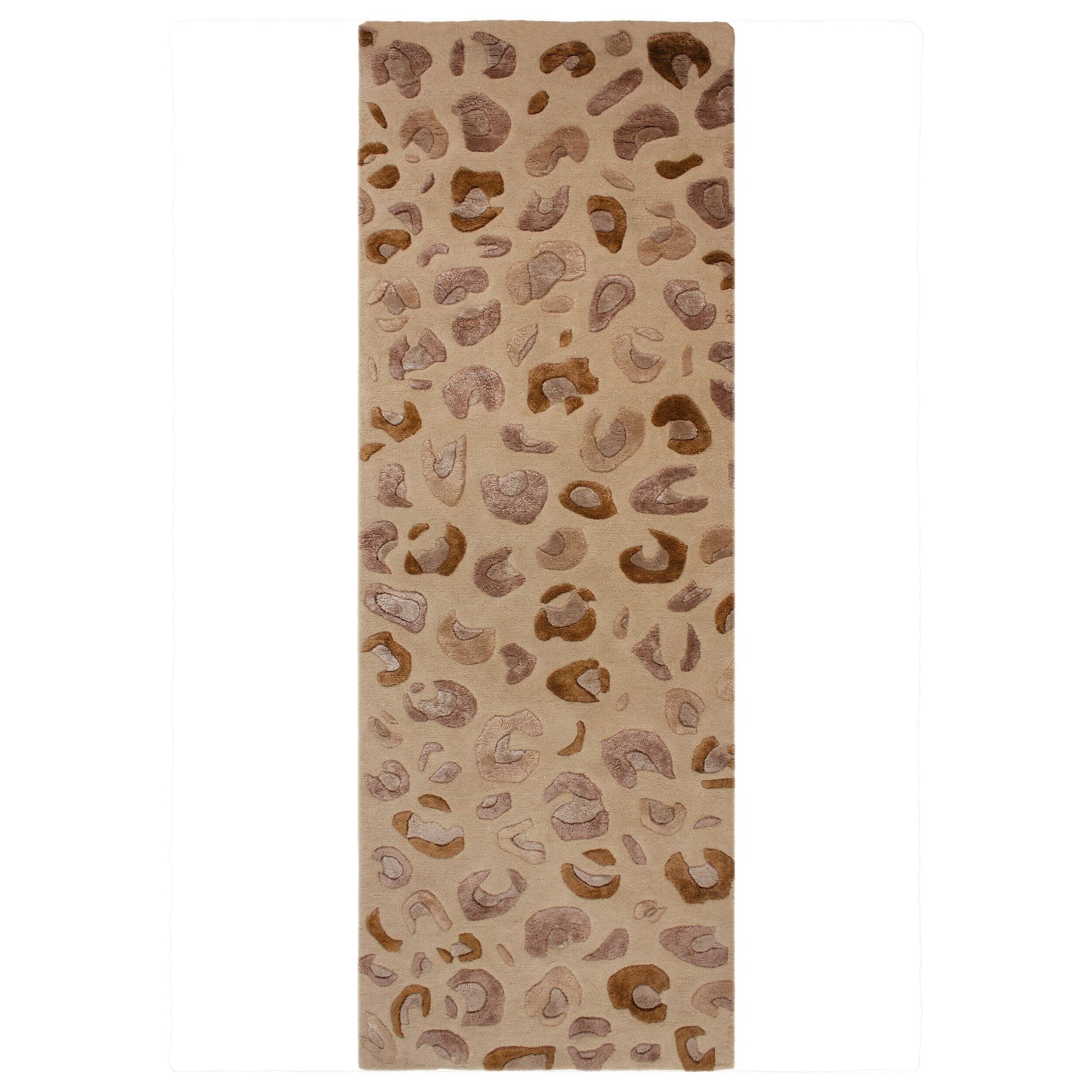 L&auml;ufer Leopard Natur 80 x 230 cm - SABLE | Kadima Design - Bild 1