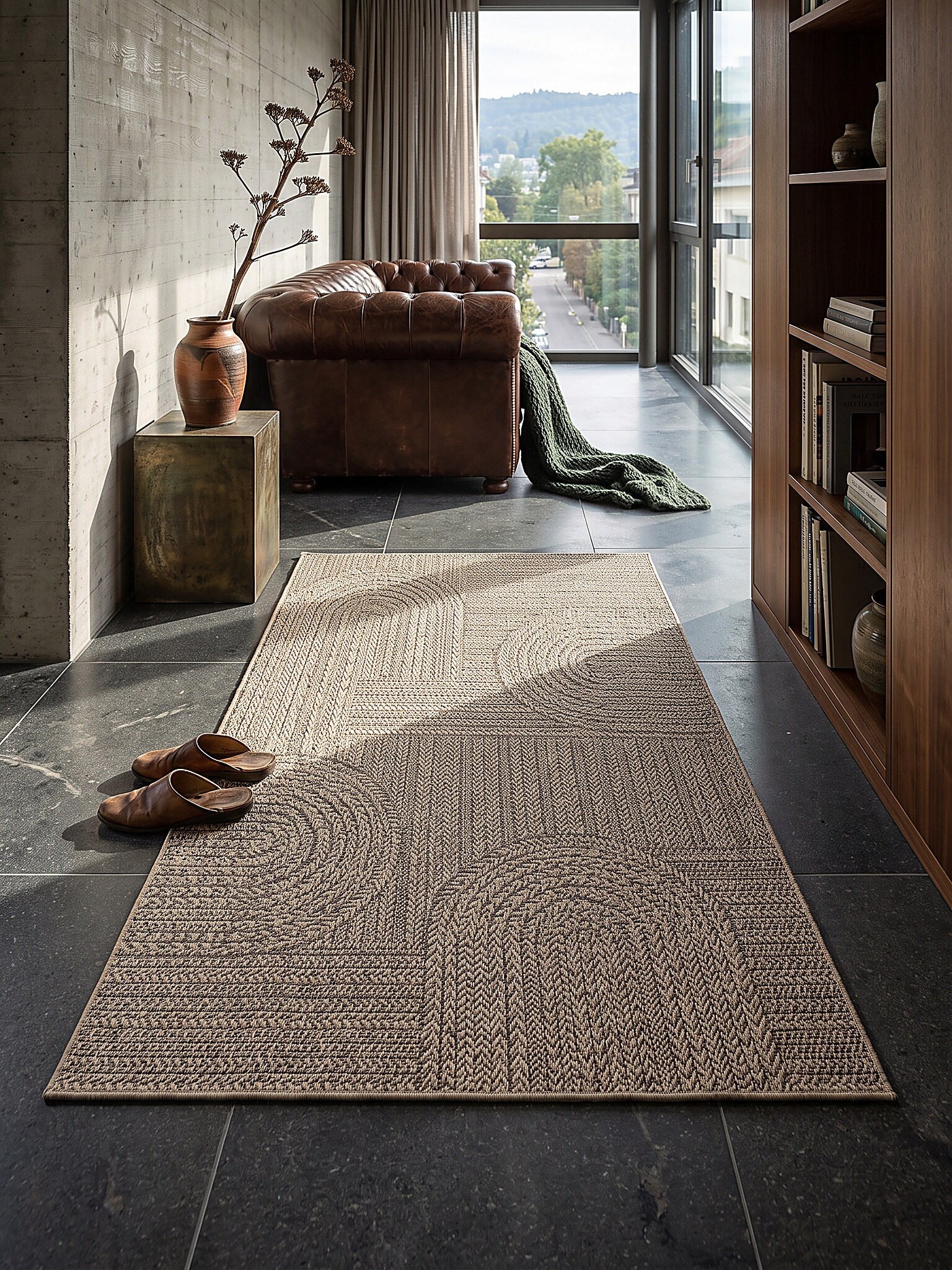 L&auml;ufer Pflegeleicht Natur 60x180 cm - CORDEV | Kadima Design - Bild 1