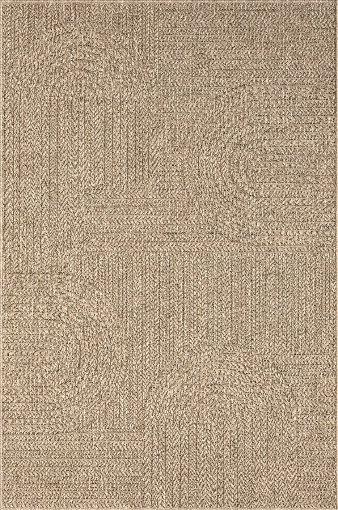 Flachgewebe-Teppich Pflegeleicht Natur 160x230 cm - CORDEV Kadima