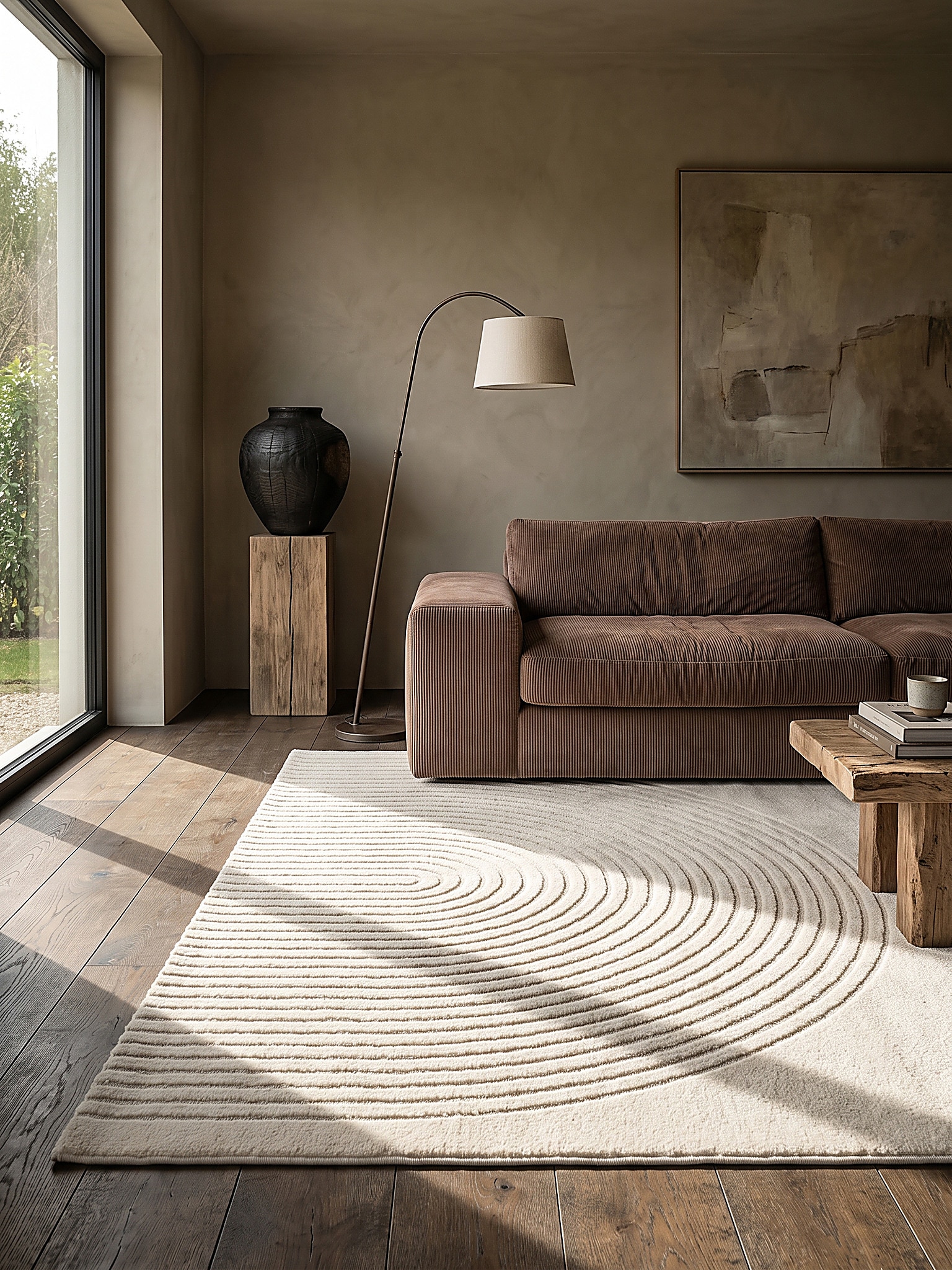 Teppich Pflegeleicht Creme 120x160 cm - MUOTA | Kadima Design - Bild 1