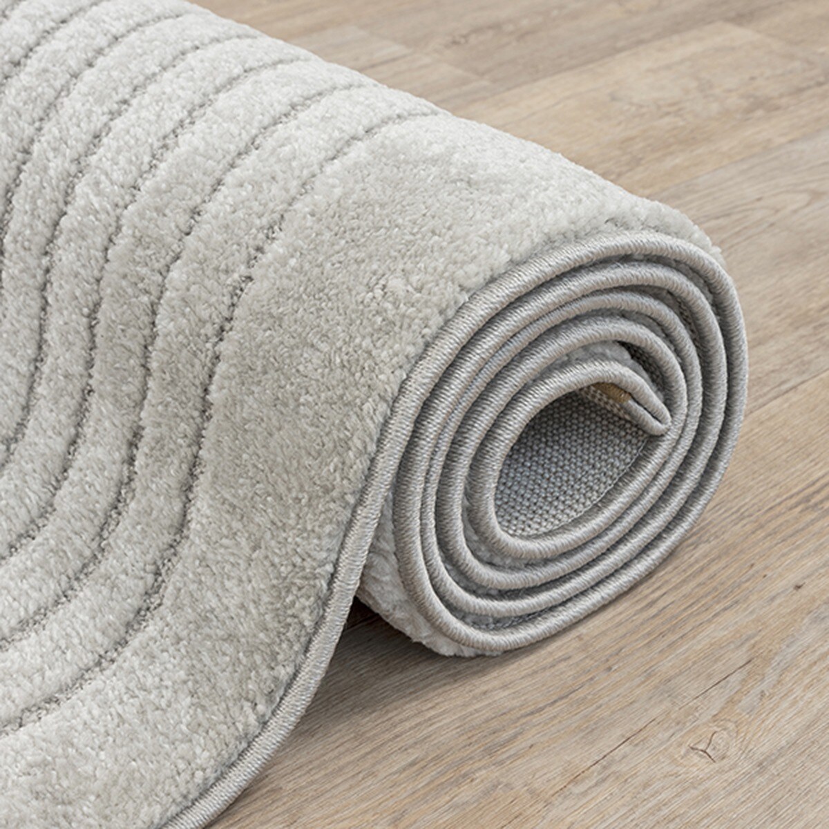 Teppich Pflegeleicht Grau 120x160 cm - MUOTA