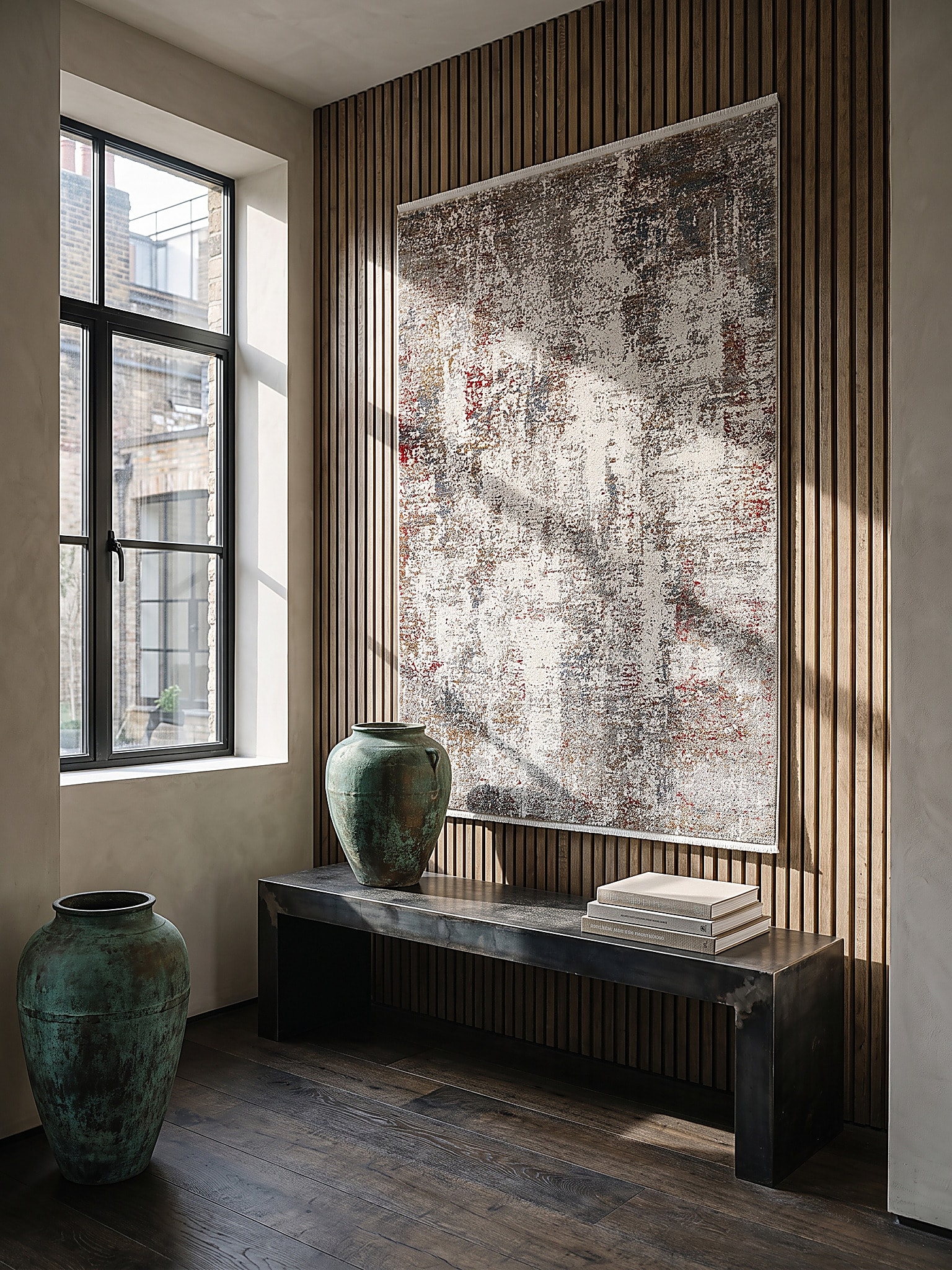 Teppich pflegeleicht Mehrfarbig 200x290 cm - VARA | Kadima Design - Bild 1