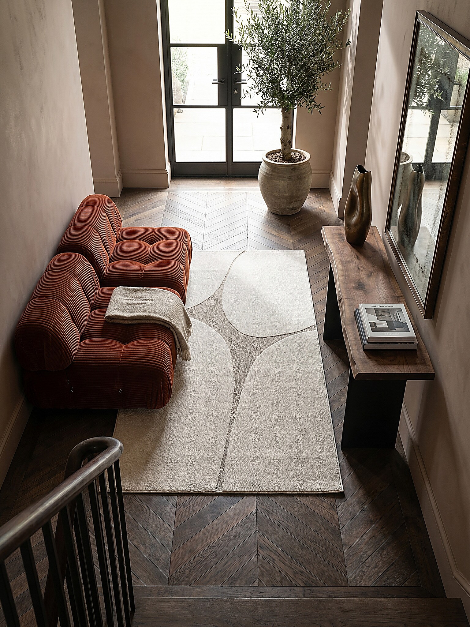 L&auml;ufer Pflegeleicht Creme 80x150 cm - MUOTA | Kadima Design - Bild 1