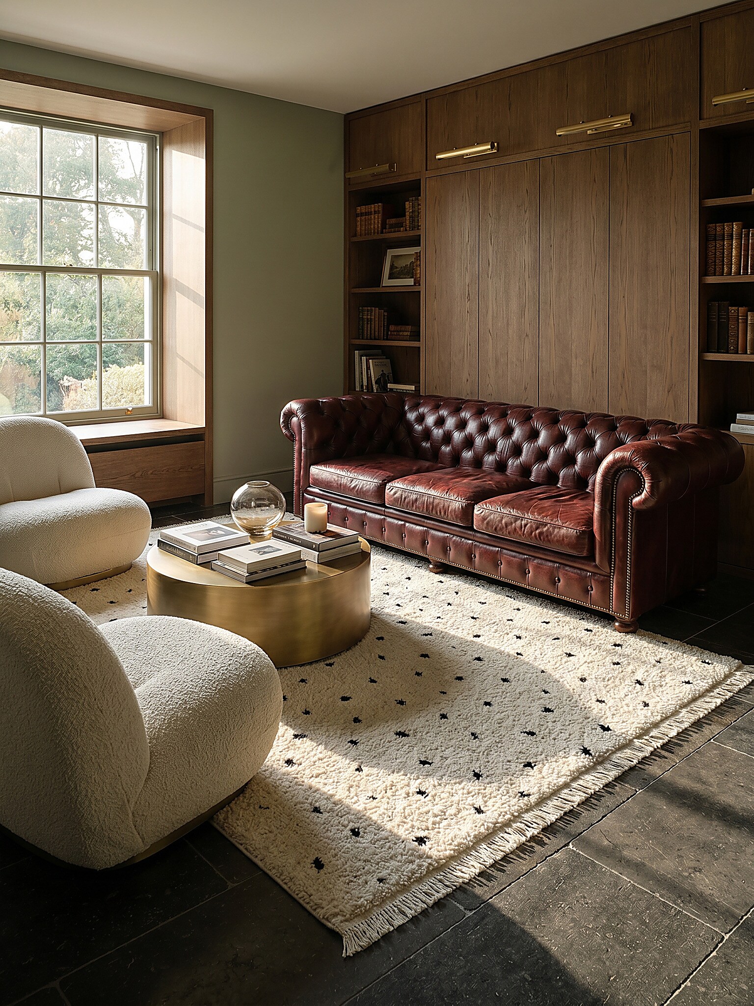 Shaggy-Teppich Pflegeleicht Creme 160x230 cm - ATRIO | Kadima Design - Bild 1