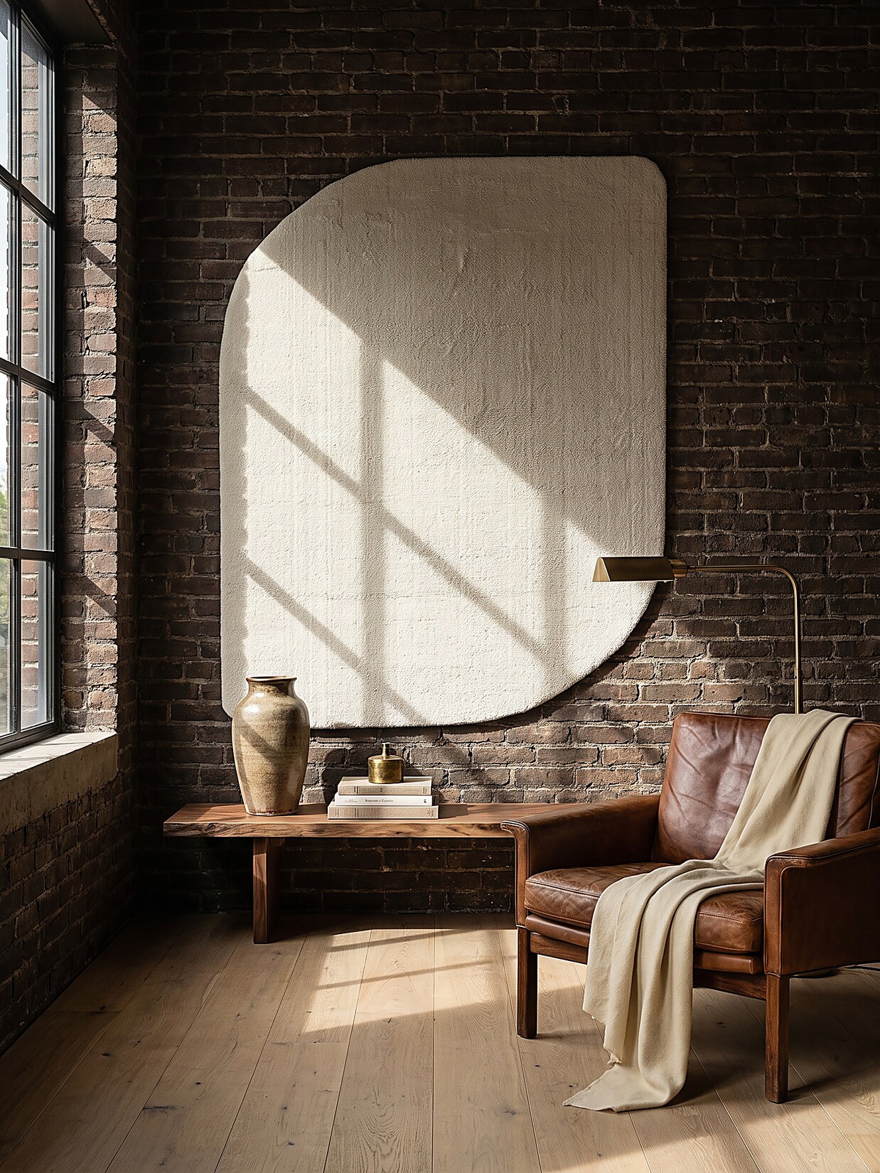 Teppich Antirutsch Creme 160x220 cm - TIRSO Kadima Design