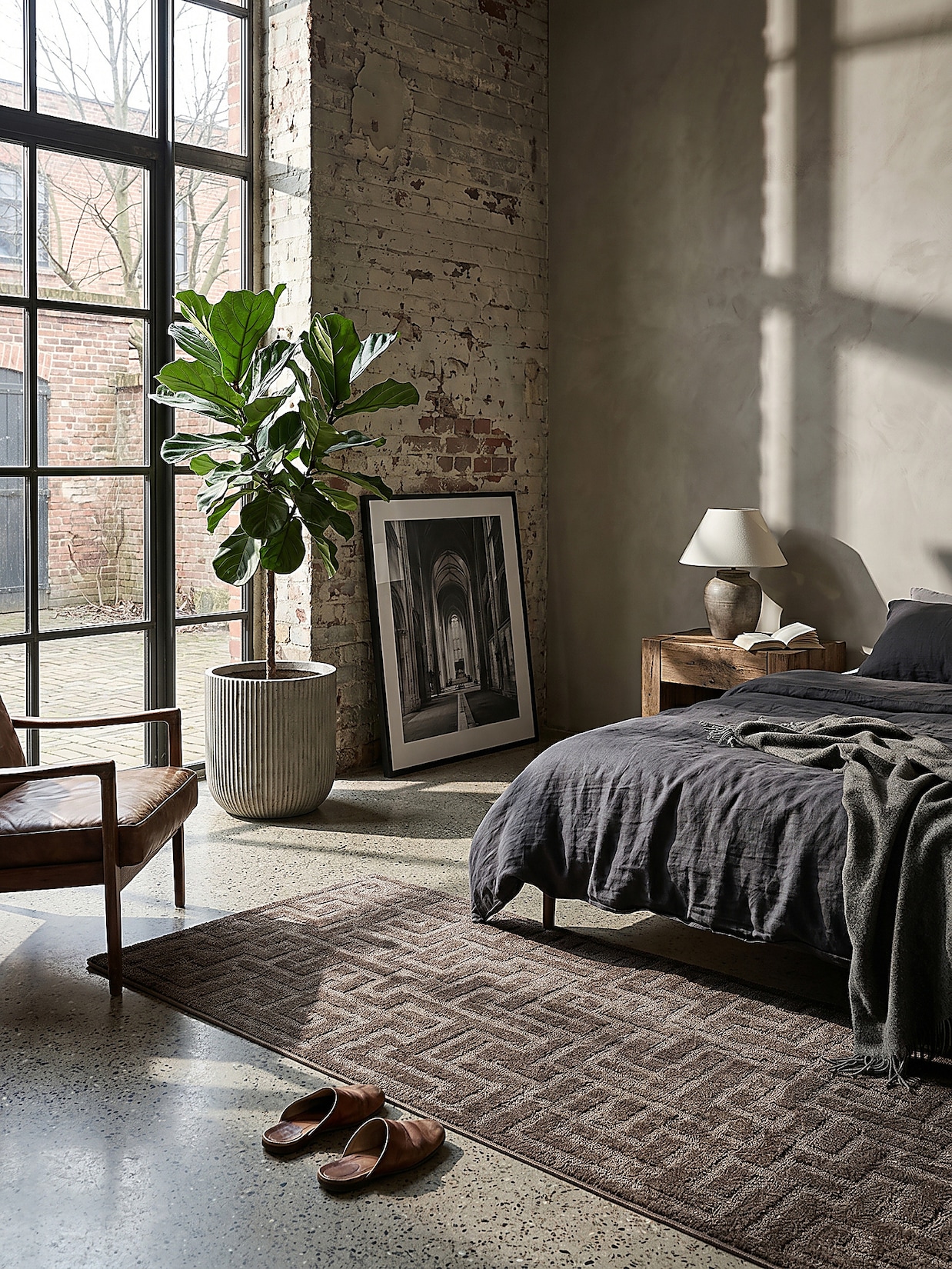Läufer Pflegeleicht Braun 80x150 cm - MUOTA Kadima Design