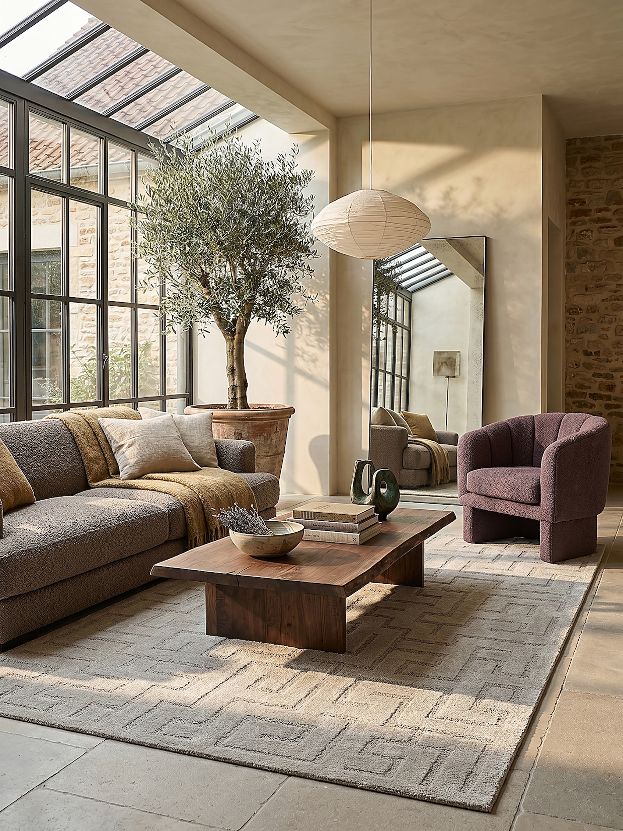 Teppich Pflegeleicht Beige 120x160 cm - MUOTA Kadima Design