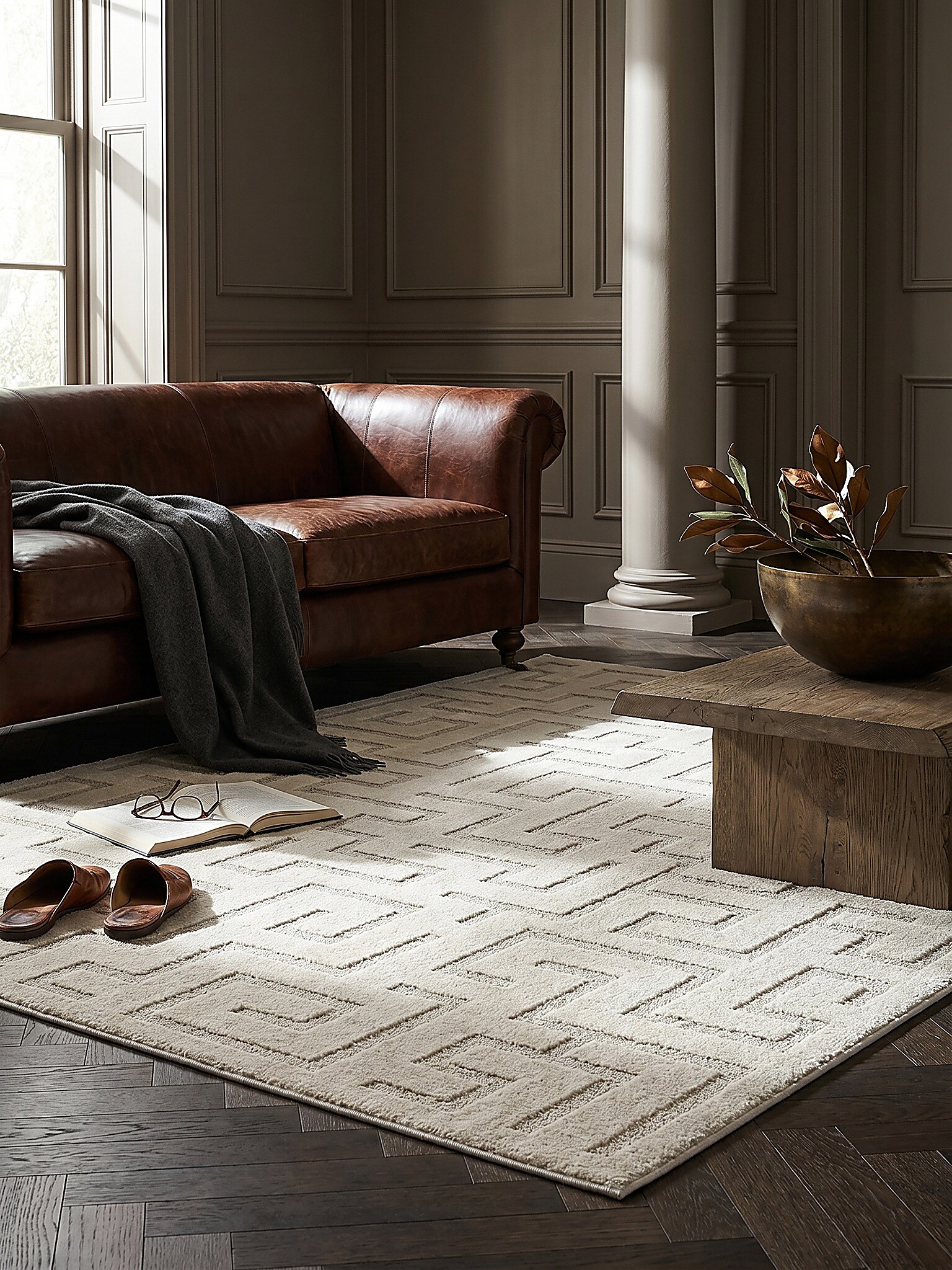 Teppich Pflegeleicht Creme 160x220 cm - MUOTA | Kadima Design - Bild 1