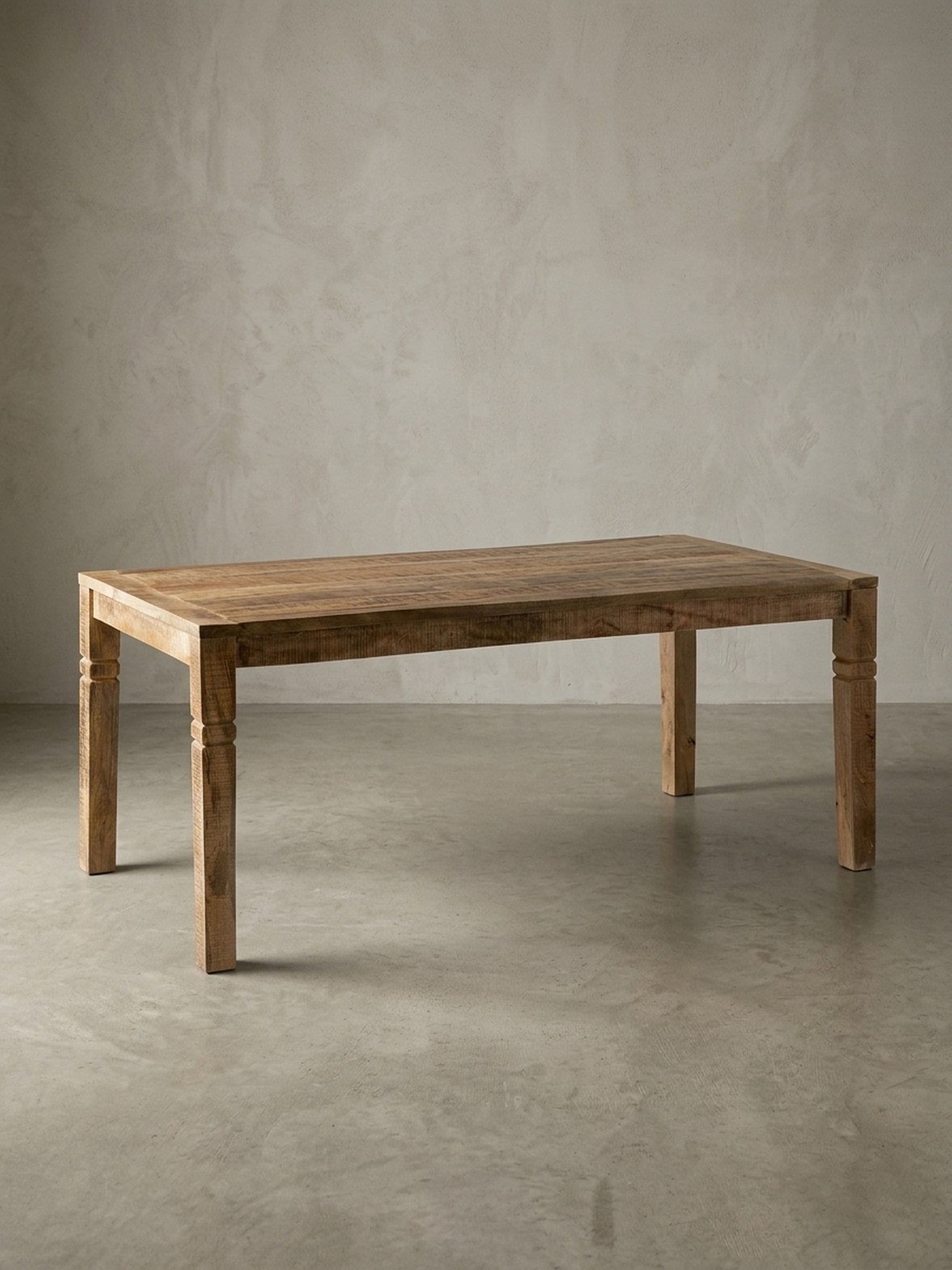 Esszimmertisch &ndash; Rechteckig Mango Massivholz 120x76x70 cm Landhaus - Bild 1